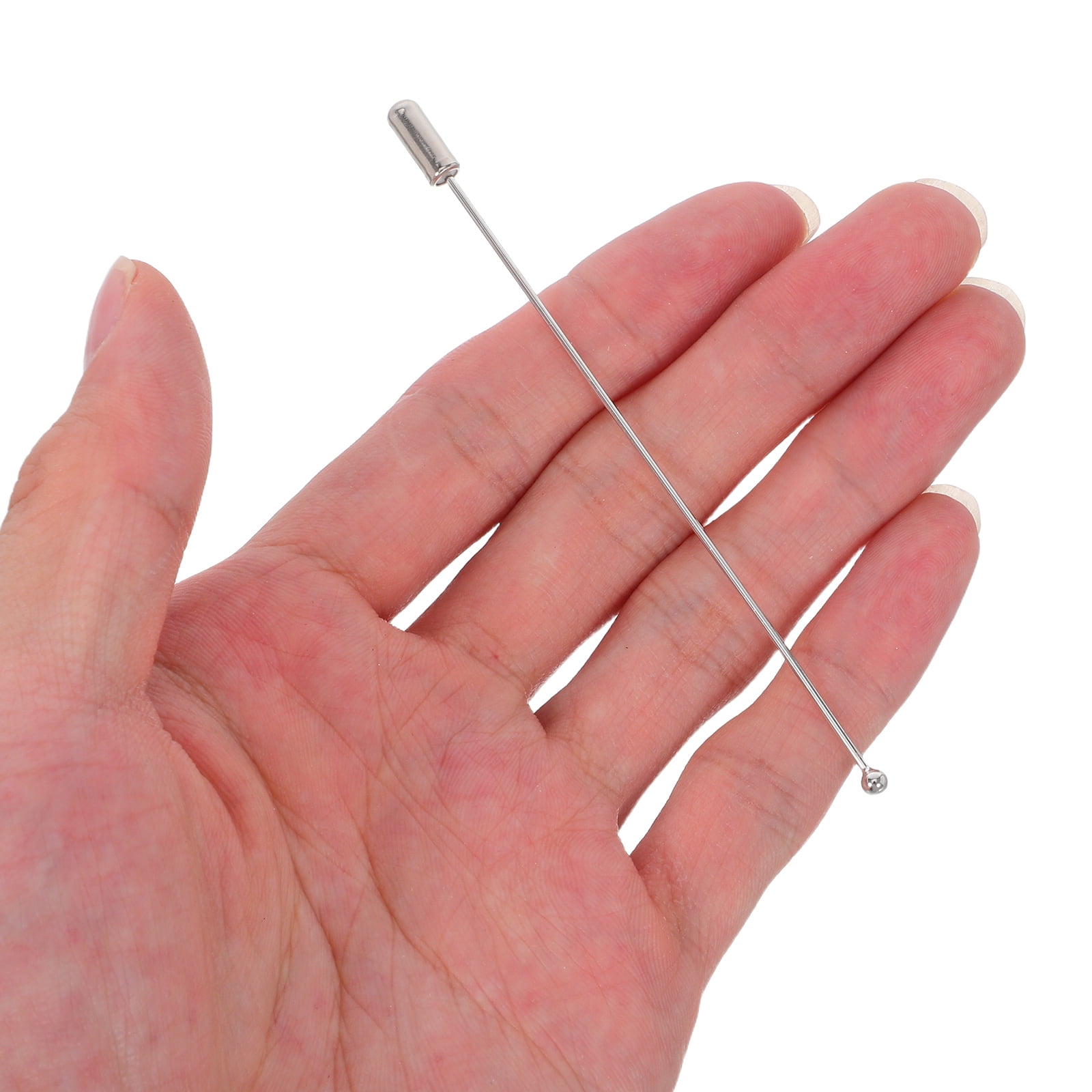 HOOWIFFY Stainless Steel Stick Pins for Crafts and Hats, Elegant and Portable, 20 Pieces - Image 5