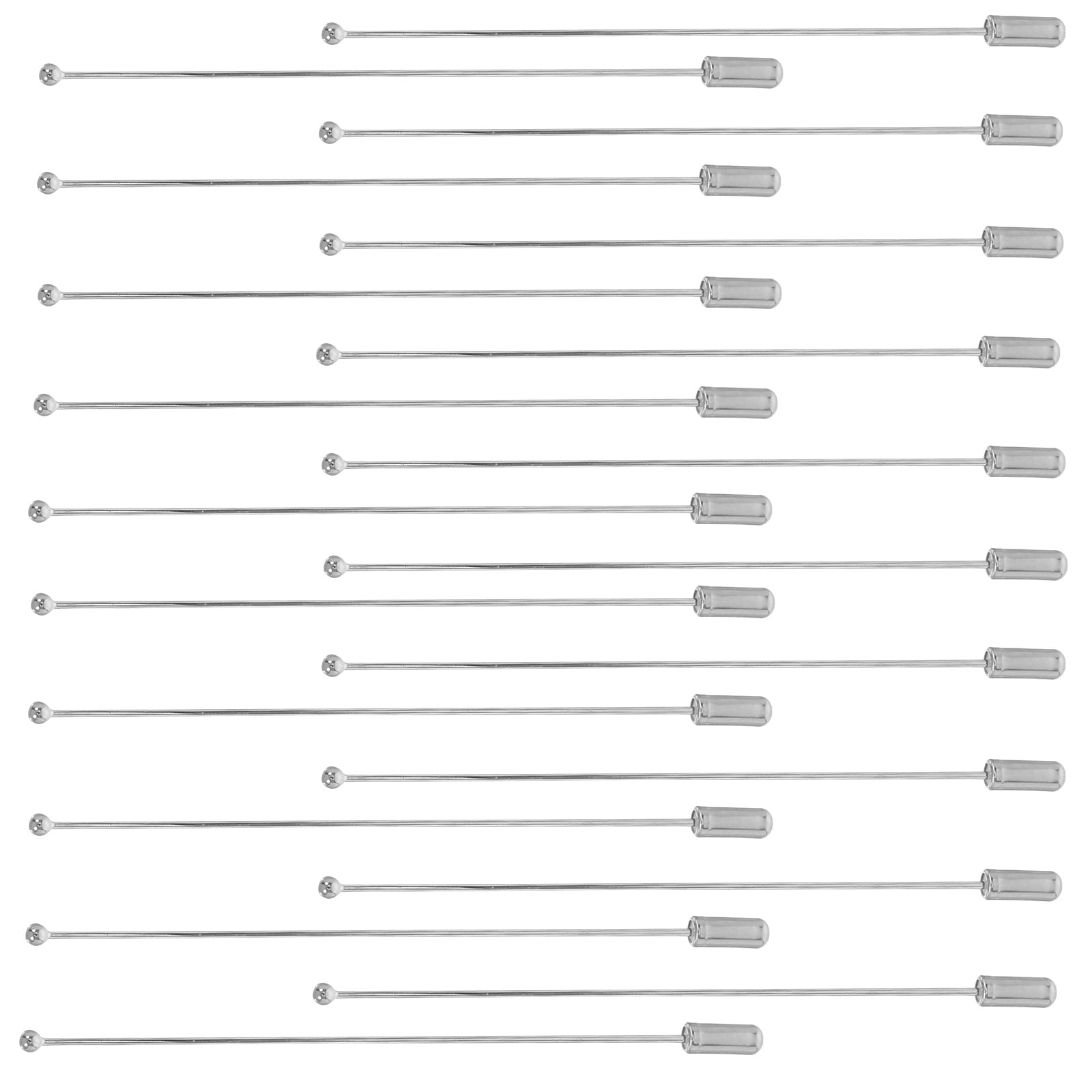 HOOWIFFY Stainless Steel Stick Pins for Crafts and Hats, Elegant and Portable, 20 Pieces - Image 6