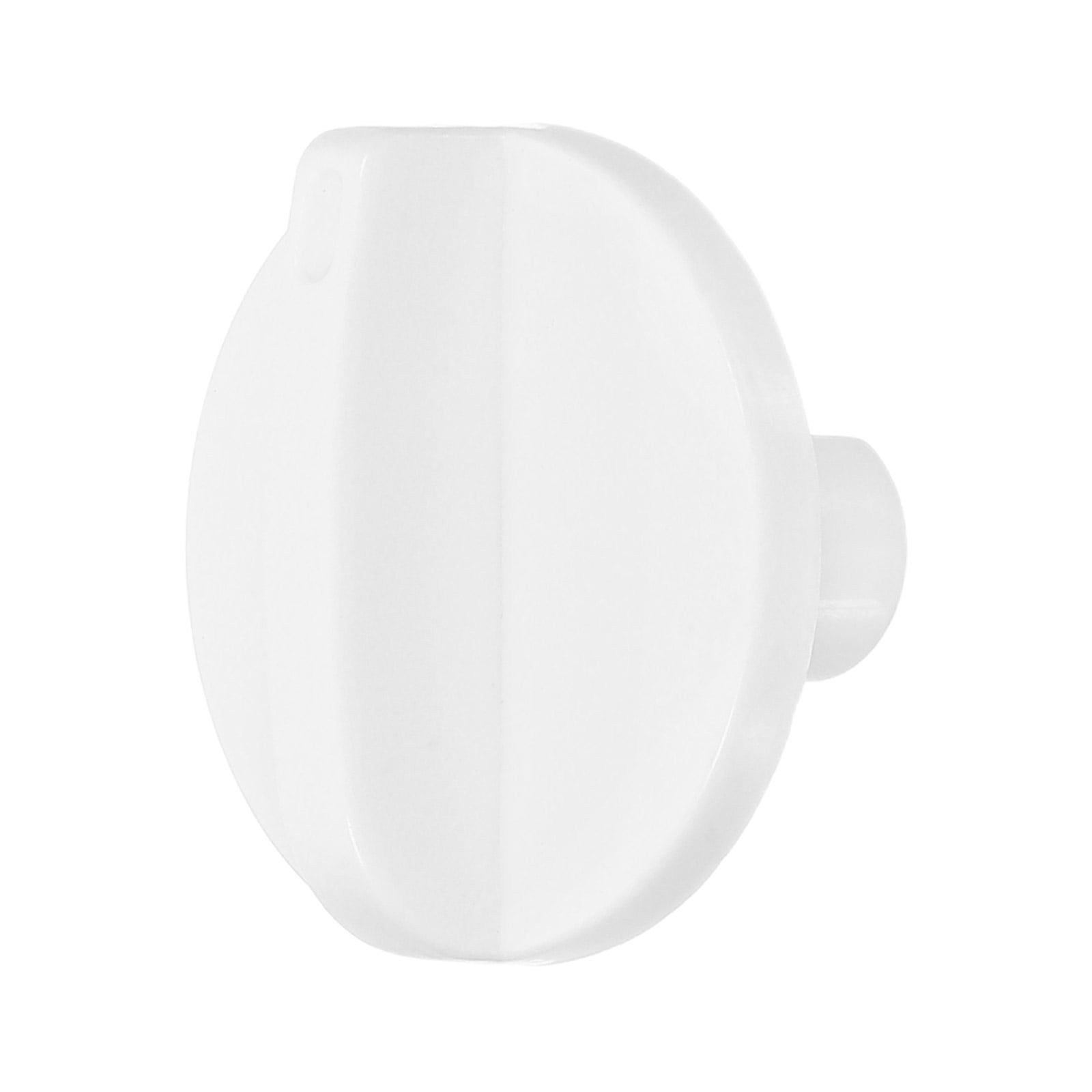 HOOWIFFY Appliance Temperature Knob Thermostat Control Knob Plastic White 1Pcs for Display Cabinet - Image 1