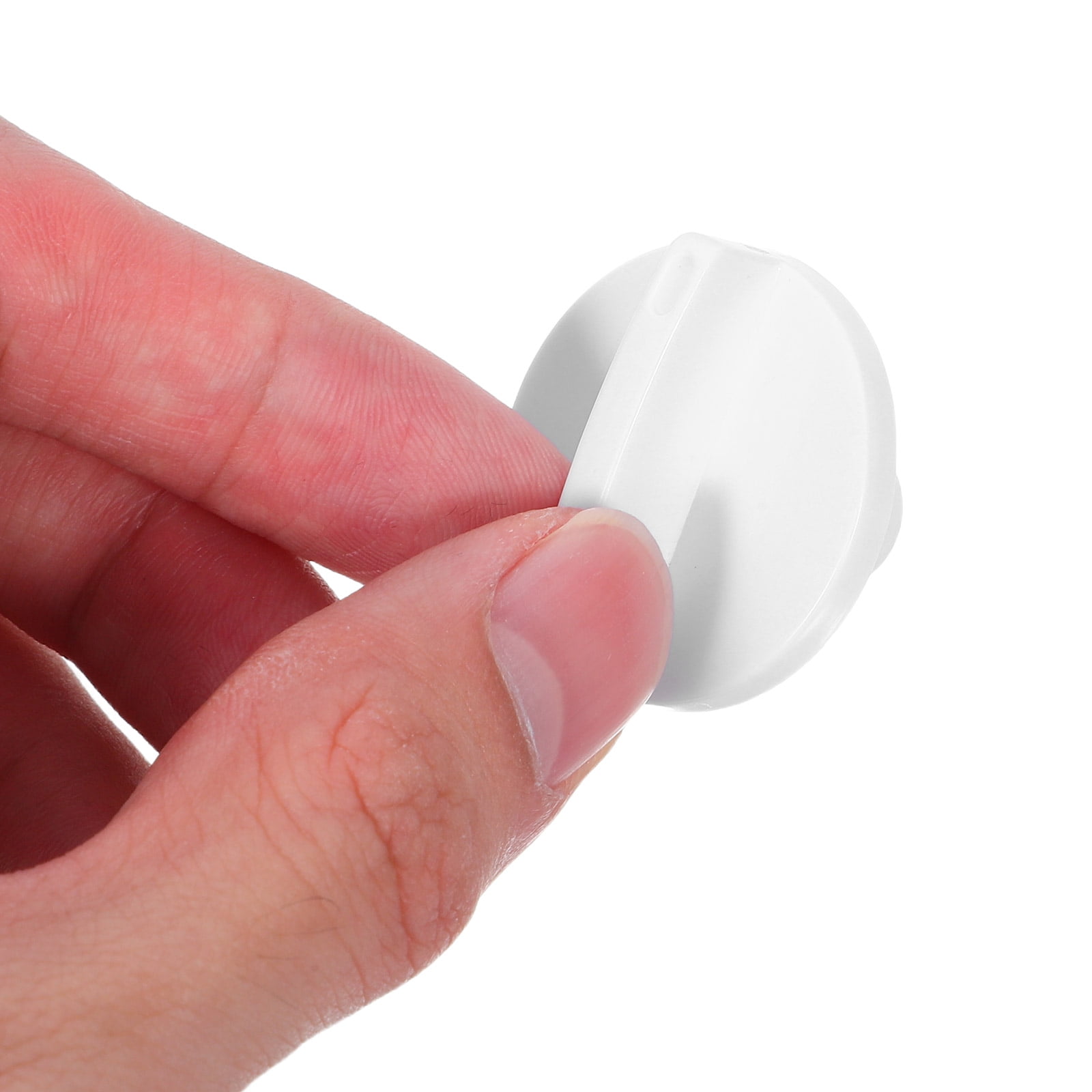 HOOWIFFY Appliance Temperature Knob Thermostat Control Knob Plastic White 1Pcs for Display Cabinet - Image 5