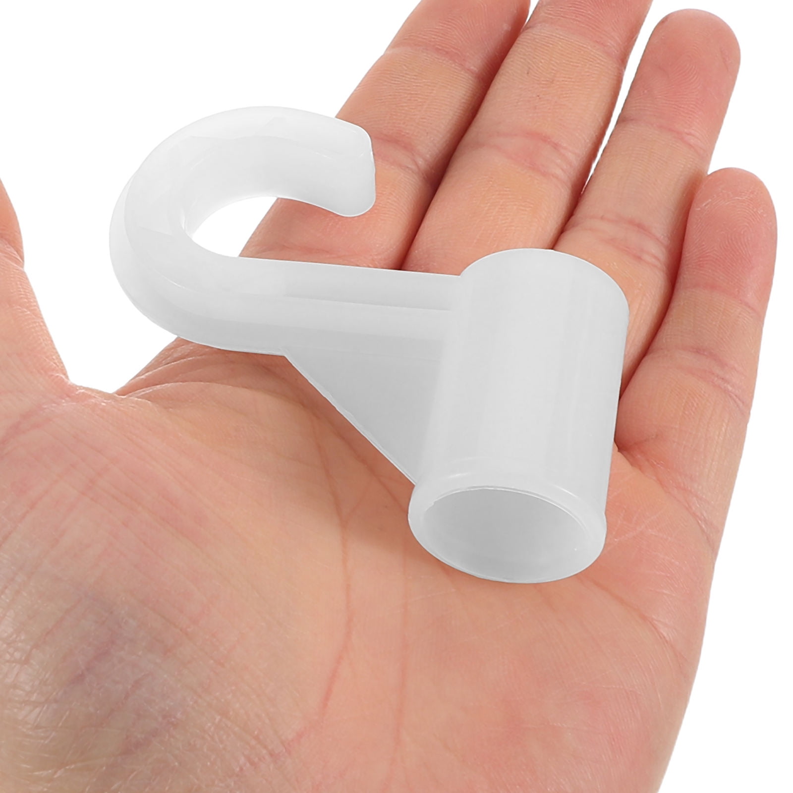 HOOWIFFY Wardrobe Accessories Closet Pole Bracket Hooks, , Easy Install, Space Saving, Closet Organizer Hardware - Image 5