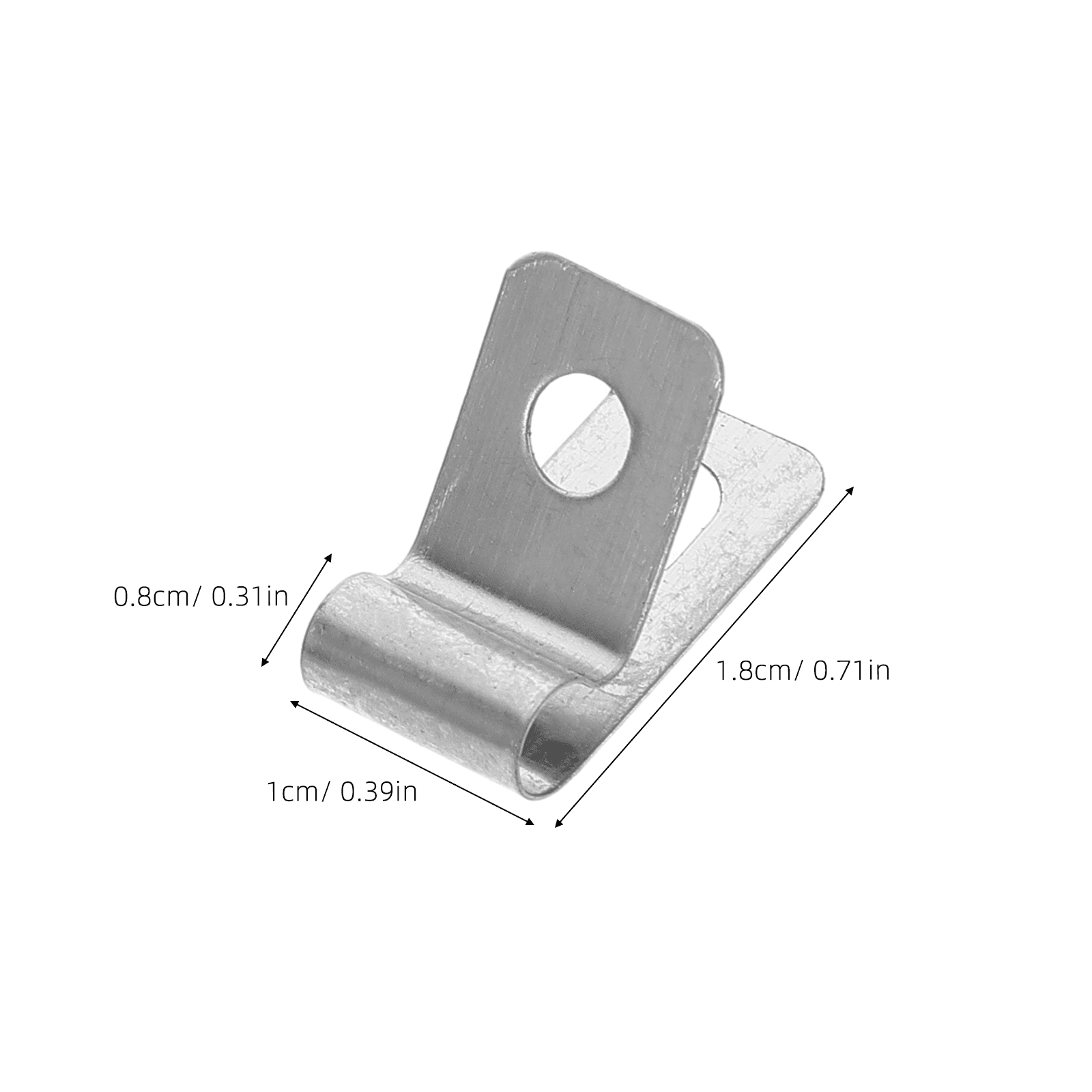 HOOWIFFY 100Pcs Stainless Steel Metal Wire Fence Clips for Quick and Easy Installation Fixing Accessories - Image 8