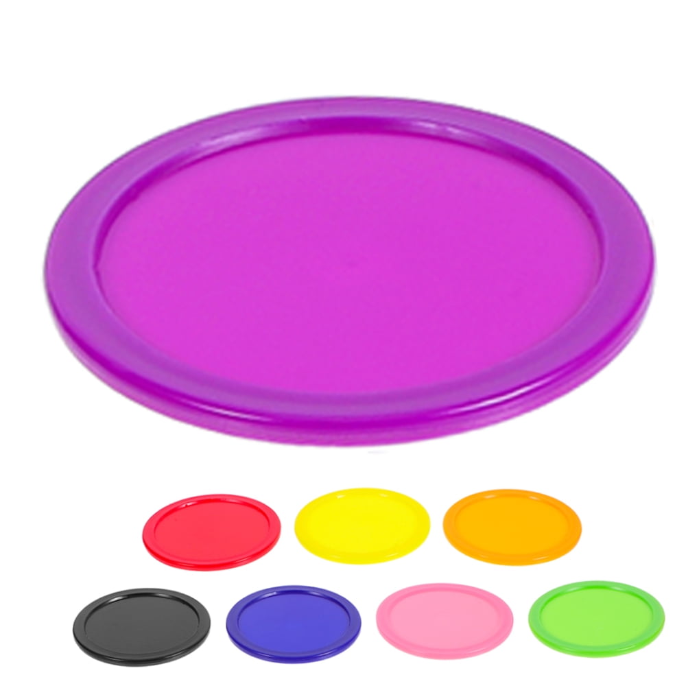 HOOWIFFY Plastic Air Hockey Pucks for Tournament Play, Multi- - Image 6