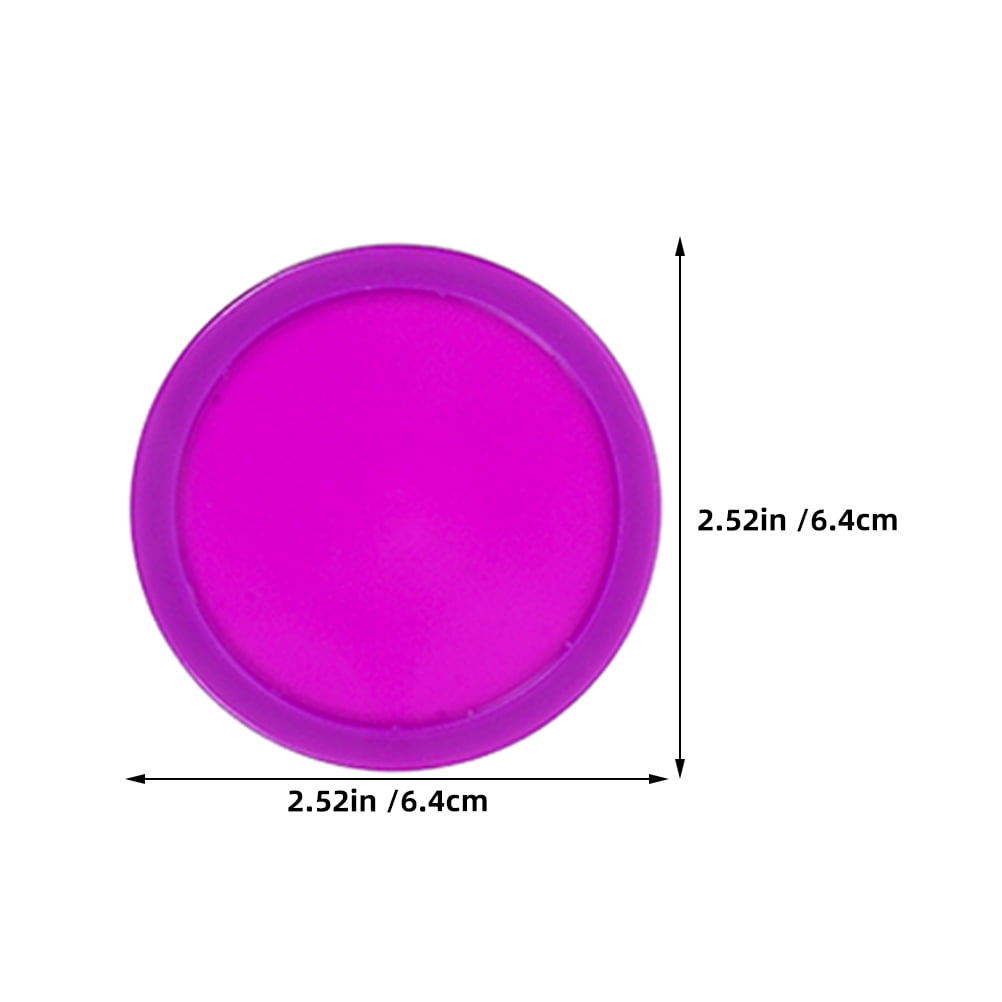 HOOWIFFY Plastic Air Hockey Pucks for Tournament Play, Multi- - Image 7