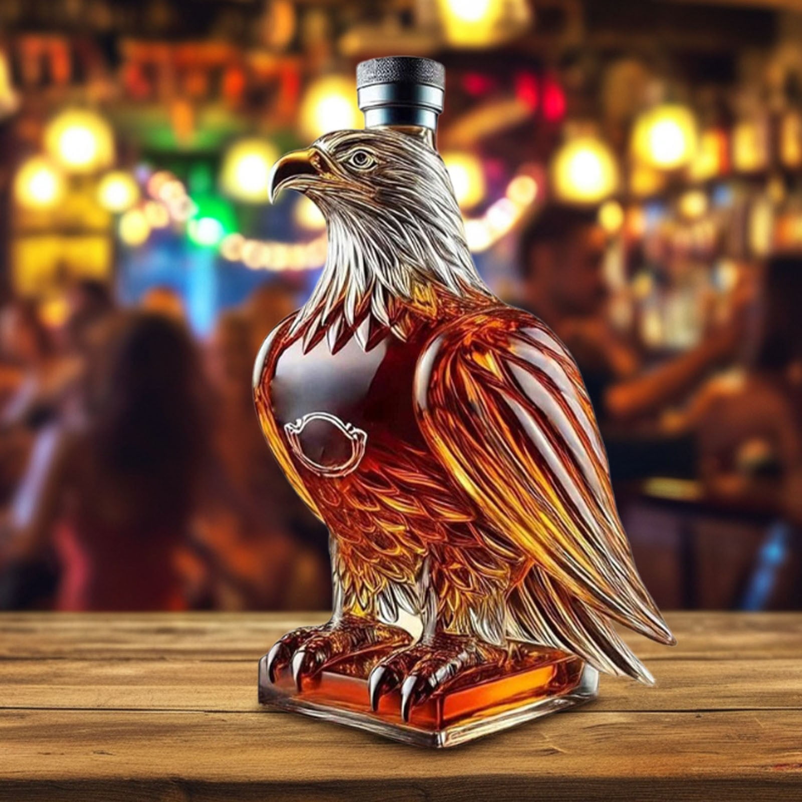Darzheoy Wolf Whiskey Bottle, Funny Wolf Whiskey Bottle, 3D Wolf Shape Glass, Wine Decanter for Men Dad, Home Bar Dachshund Lover Decor C - Image 8