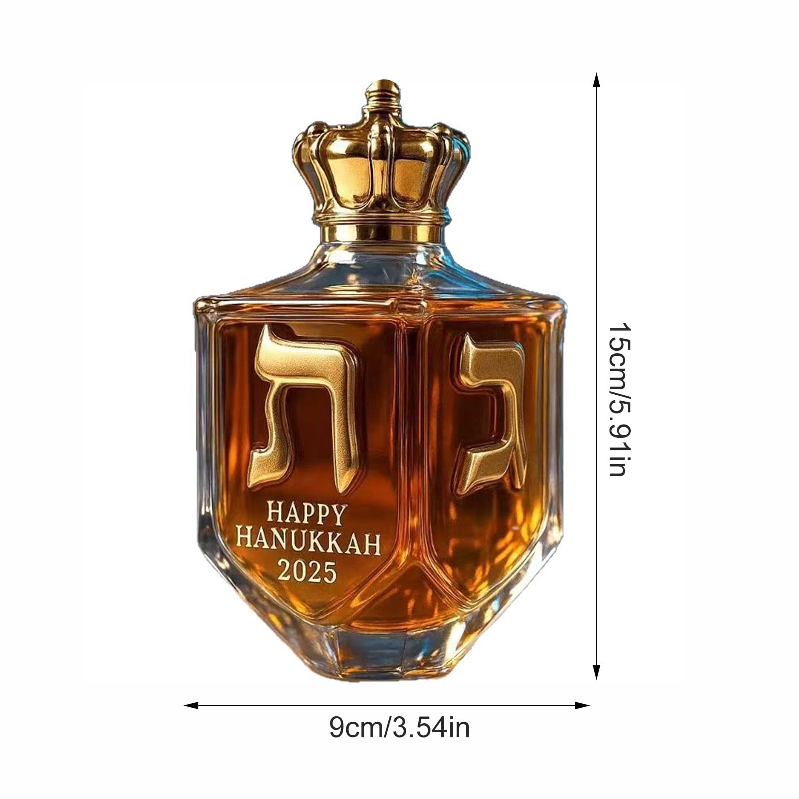 Darzheoy Wolf Whiskey Bottle, Funny Wolf Whiskey Bottle, 3D Wolf Shape Glass, Wine Decanter for Men Dad, Home Bar Dachshund Lover Decor J - Image 3