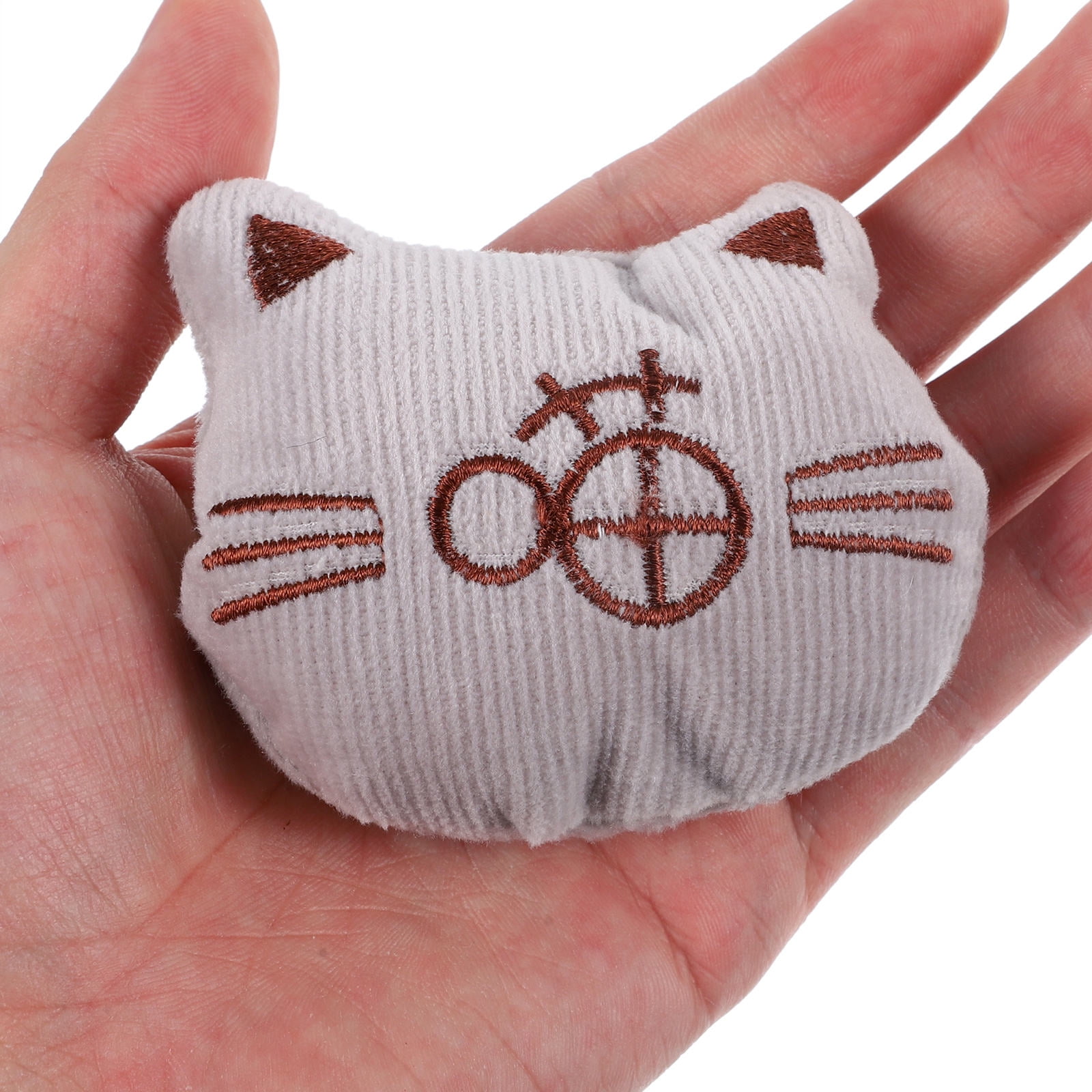 HOOWIFFY 3Pcs Chewing Toys Cat Plush Catnip Toys Multi Plush Stress Relief Indoor Cat - Image 3