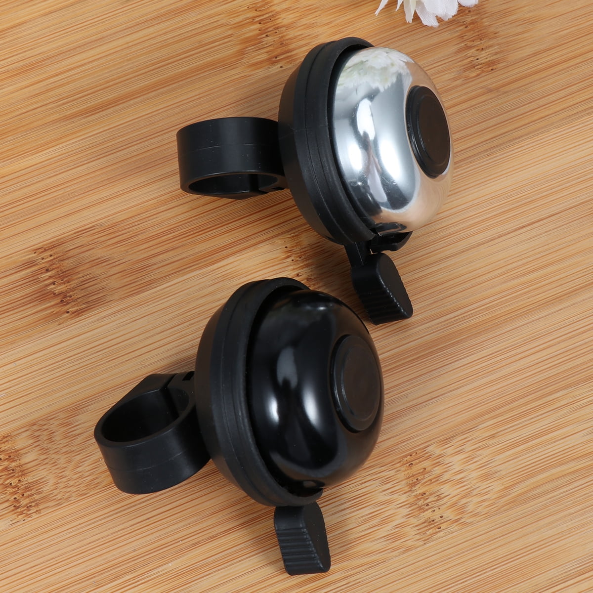 Aluminum Alloy Bike Bell with Loud Ring Tone for Mountain Bikes and Kids Bikes 2 Pieces Assorted - Image 2