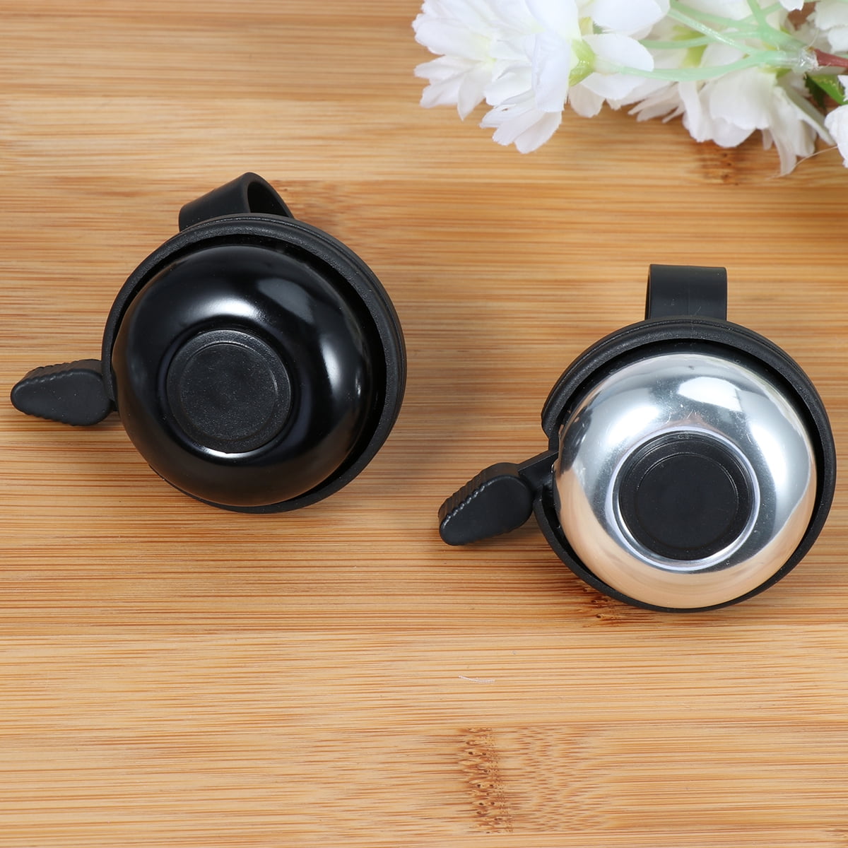 Aluminum Alloy Bike Bell with Loud Ring Tone for Mountain Bikes and Kids Bikes 2 Pieces Assorted - Image 3