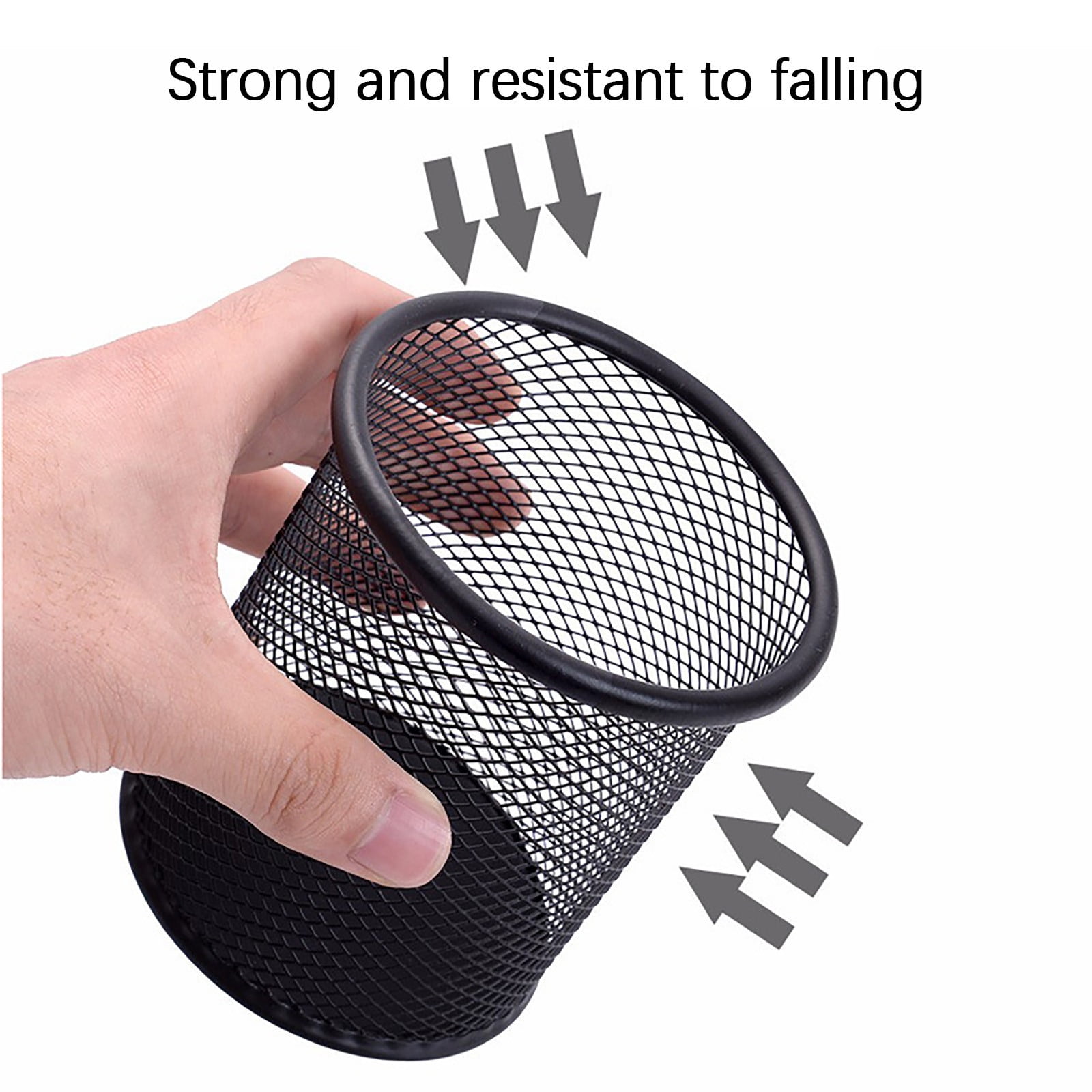 Darzheoy Pen Holder Mesh Pencil Holder Metal Pencil Holders Pen Organizer for Desk Office Pencil Holders, Back to Sch-ool Supplies A - Image 6