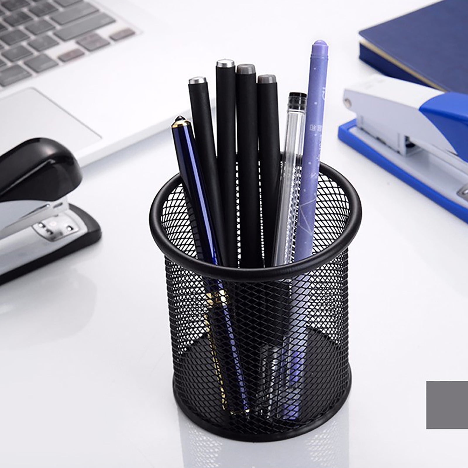 Darzheoy Pen Holder Mesh Pencil Holder Metal Pencil Holders Pen Organizer for Desk Office Pencil Holders, Back to Sch-ool Supplies A - Image 8