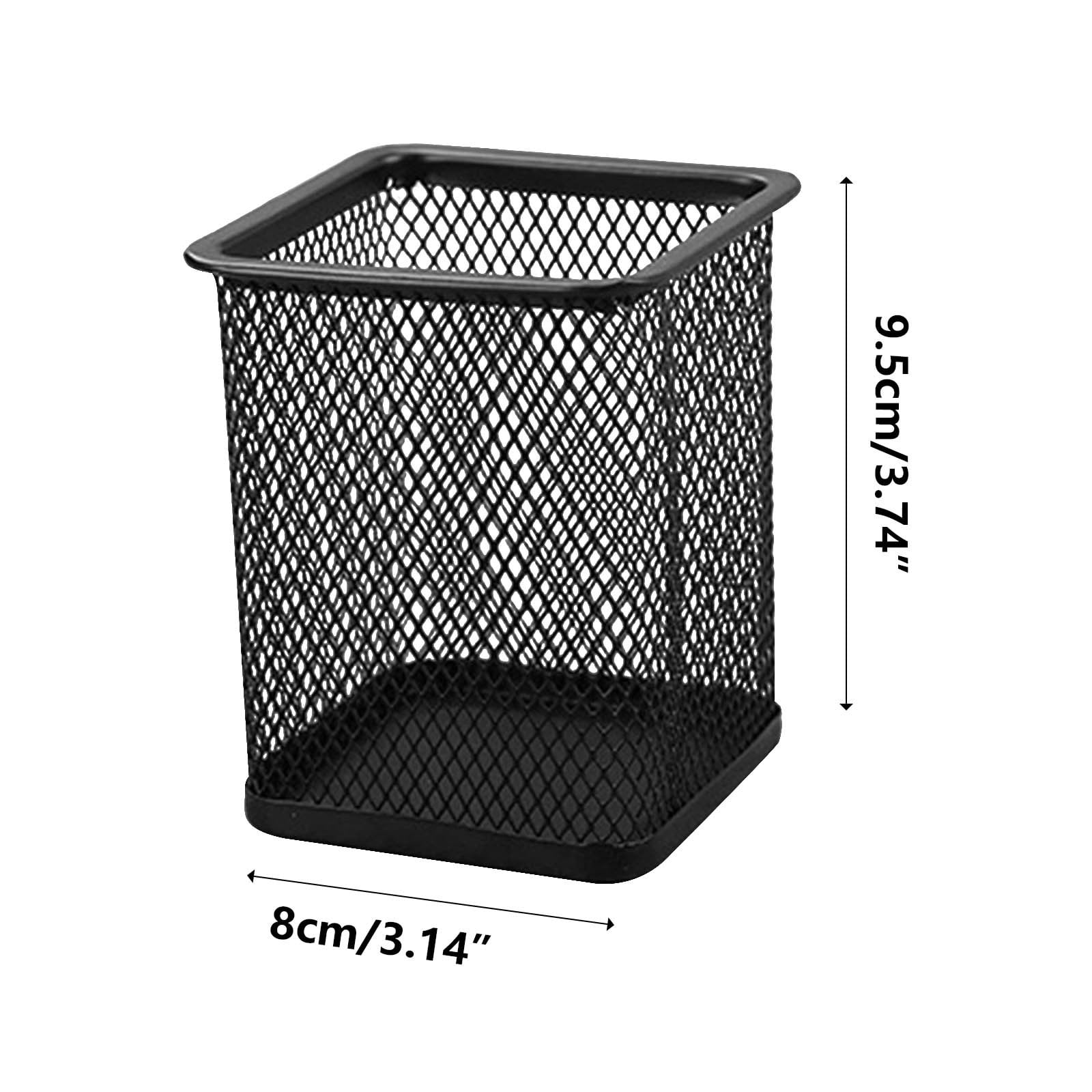 Darzheoy Pen Holder Mesh Pencil Holder Metal Pencil Holders Pen Organizer for Desk Office Pencil Holders, Back to Sch-ool Supplies C - Image 3