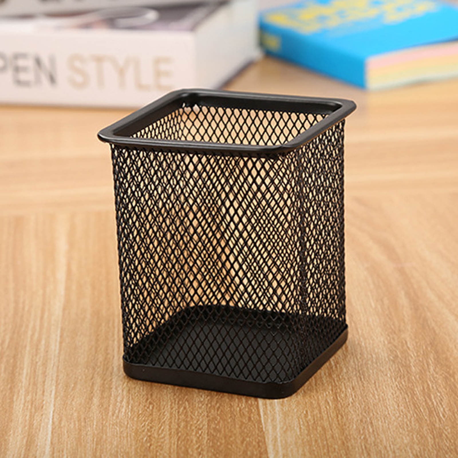 Darzheoy Pen Holder Mesh Pencil Holder Metal Pencil Holders Pen Organizer for Desk Office Pencil Holders, Back to Sch-ool Supplies C - Image 7