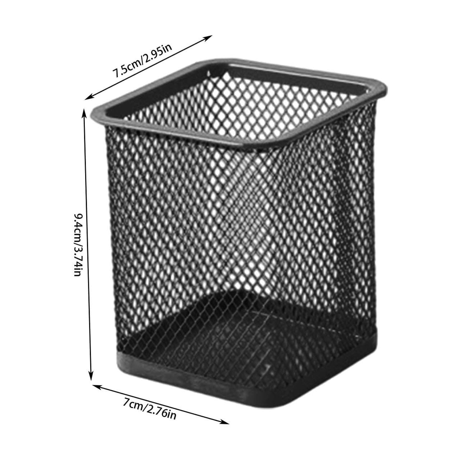Darzheoy Pen Holder Mesh Pencil Holder Metal Pencil Holders Pen Organizer for Desk Office Pencil Holders, Back to Sch-ool Supplies D - Image 2