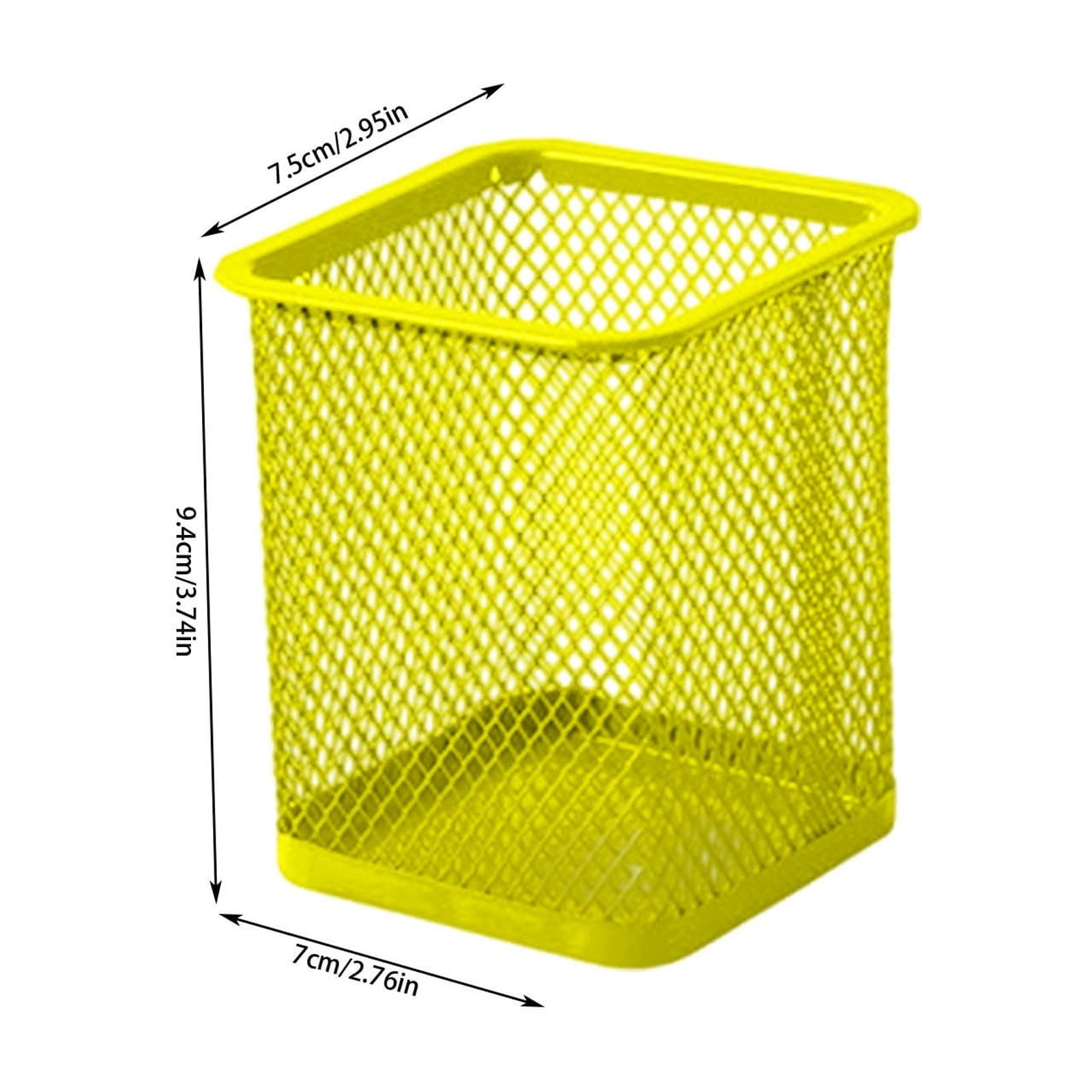 Darzheoy Pen Holder Mesh Pencil Holder Metal Pencil Holders Pen Organizer for Desk Office Pencil Holders, Back to Sch-ool Supplies F - Image 2