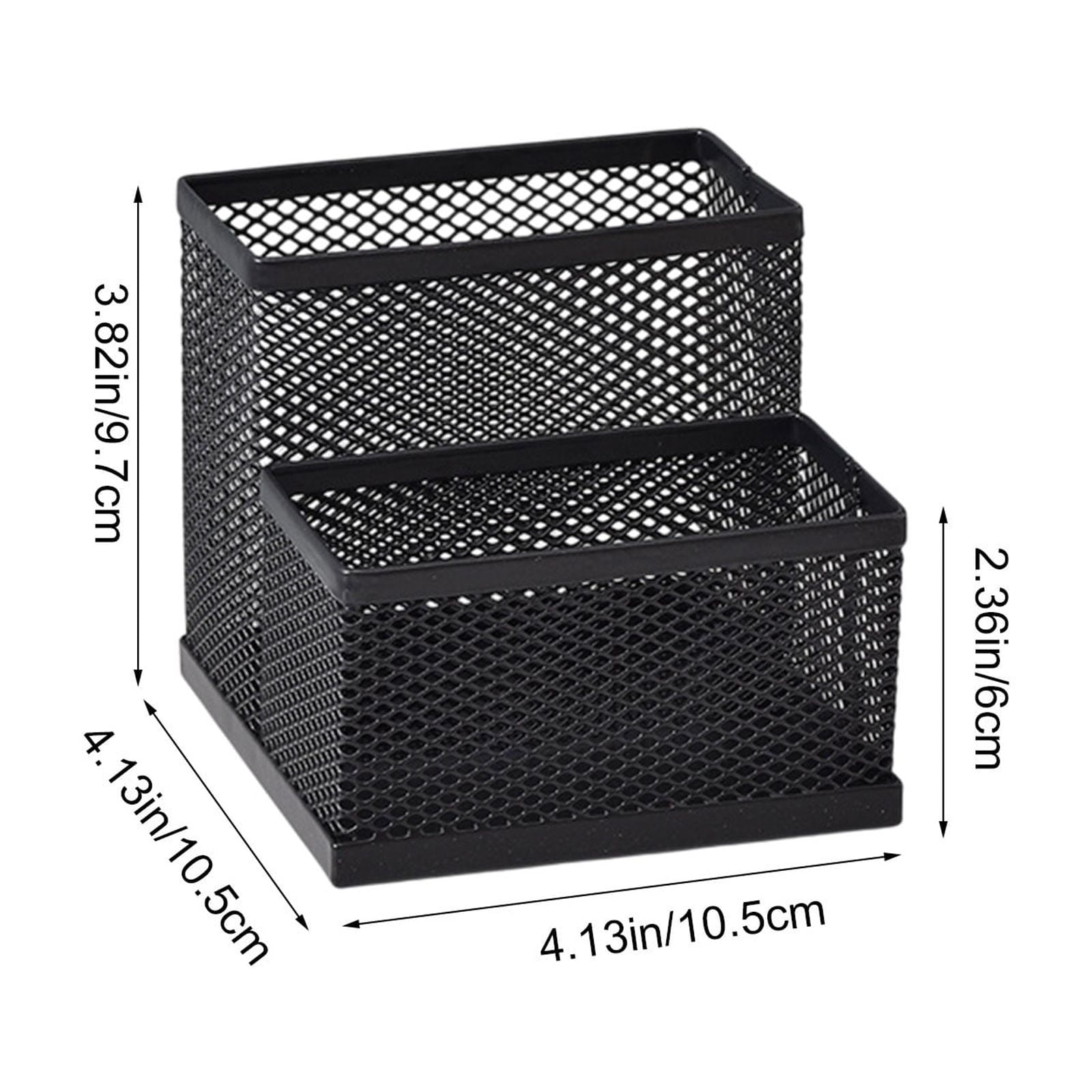 Darzheoy Pen Holder Mesh Pencil Holder Metal Pencil Holders Pen Organizer for Desk Office Pencil Holders, Back to Sch-ool Supplies L - Image 2