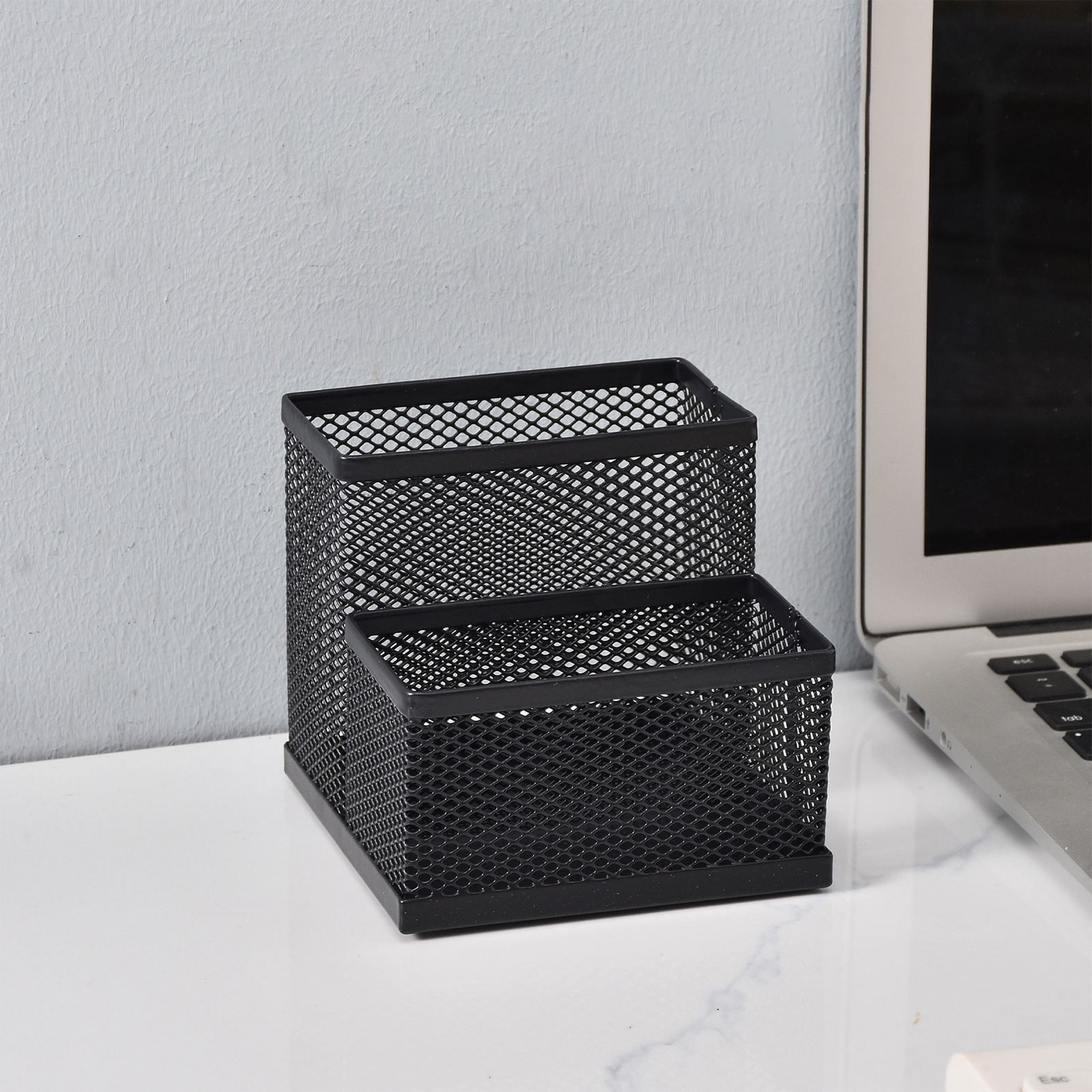 Darzheoy Pen Holder Mesh Pencil Holder Metal Pencil Holders Pen Organizer for Desk Office Pencil Holders, Back to Sch-ool Supplies L - Image 3