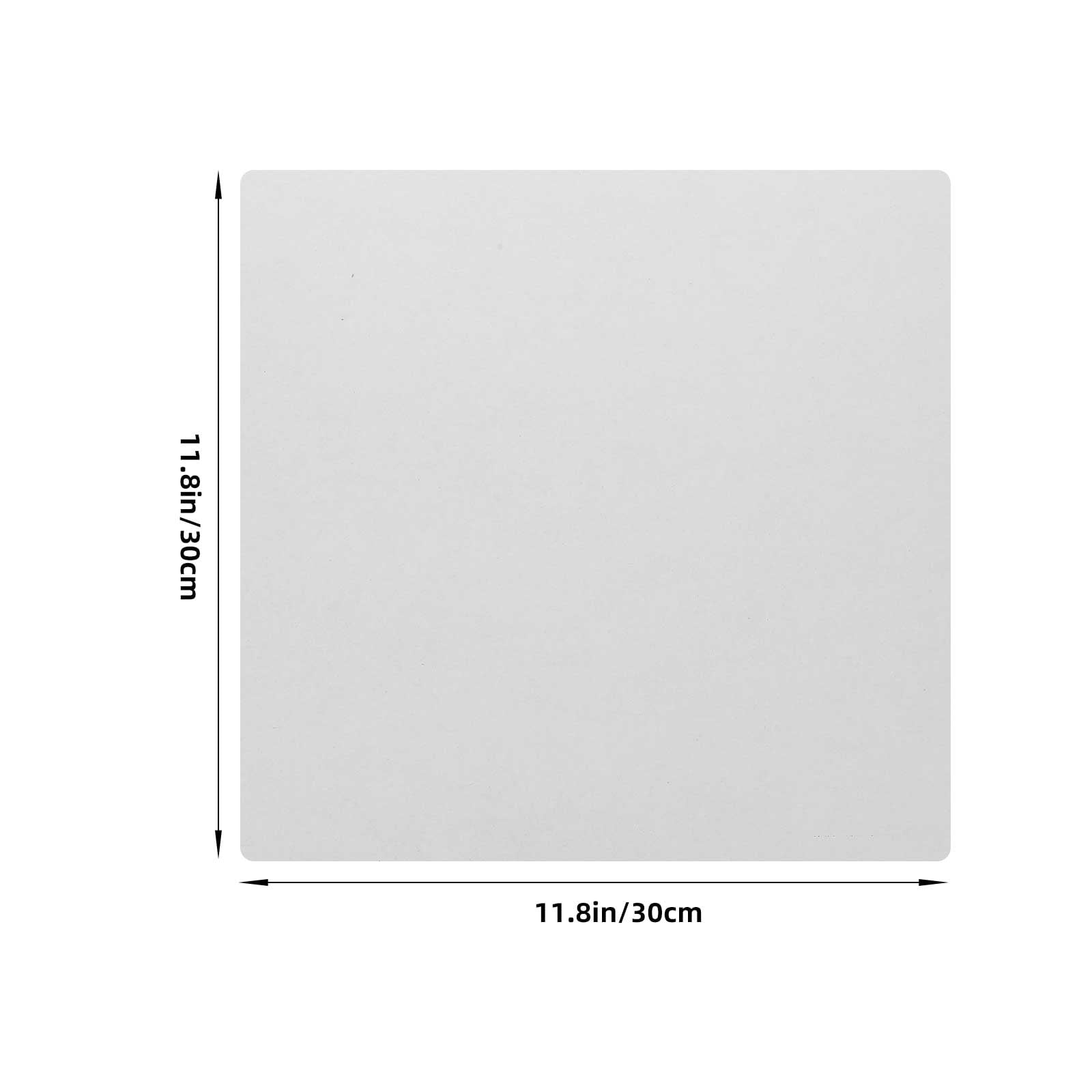HOOWIFFY White Cardboard Sheets for Mailing, Crafting, Projects, Home Use, Lightweight and Material - Image 2