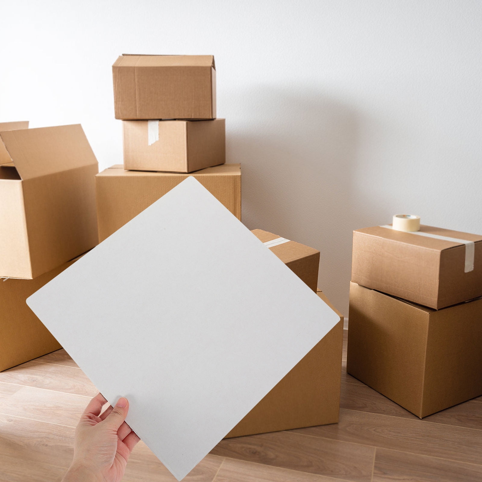 HOOWIFFY White Cardboard Sheets for Mailing, Crafting, Projects, Home Use, Lightweight and Material - Image 5