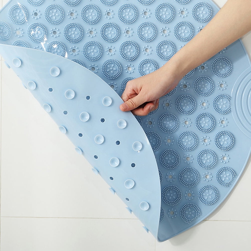 HOOWIFFY PVC Foot Cleaner Mat with Acupoint Massage for Home Use, Non- Bath Shower Floor Mat, 1 Pc - Image 8