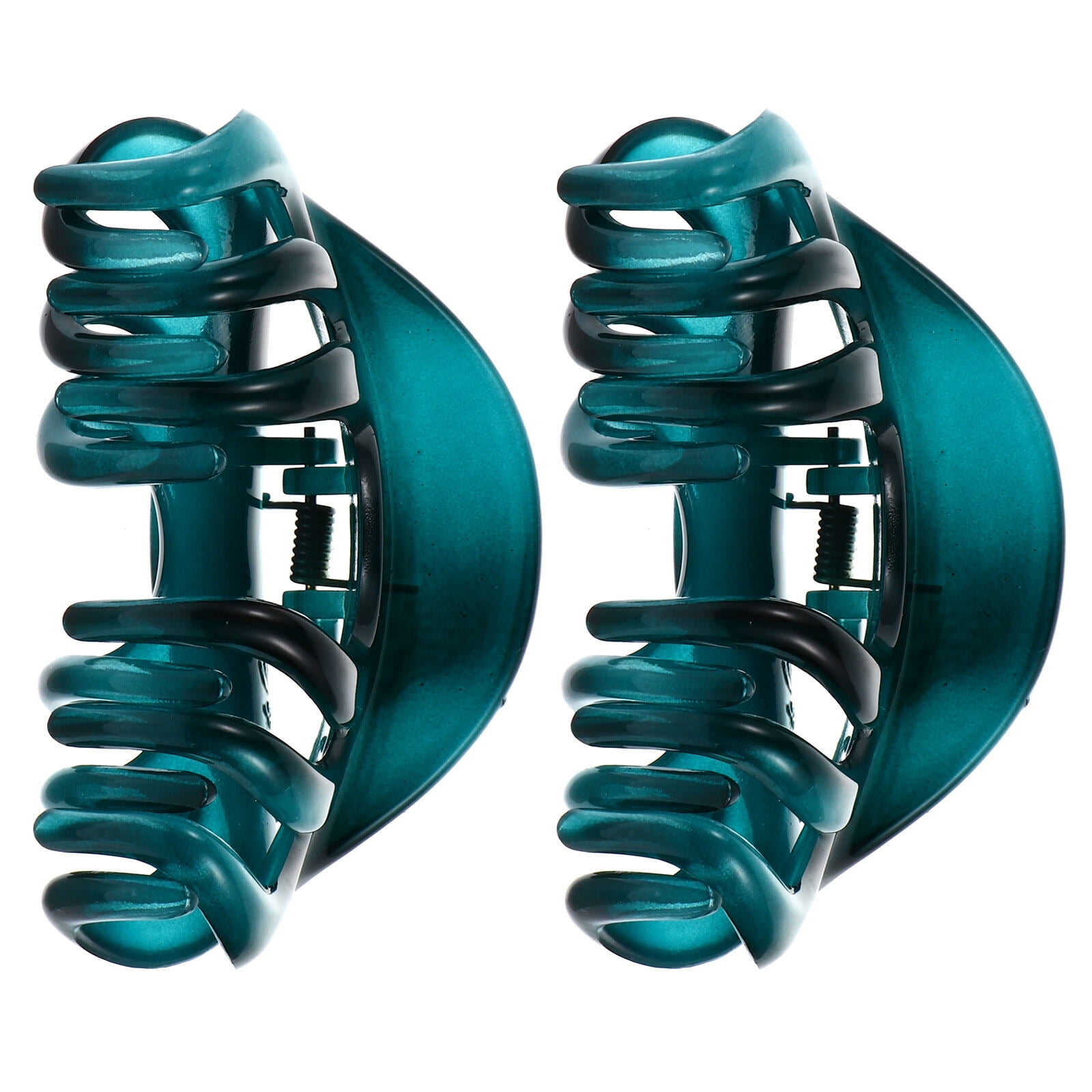 HOOWIFFY 2-Pack Acrylic Hair Clips for Thick Hair, Daily Styling Accessories for Women - Image 1