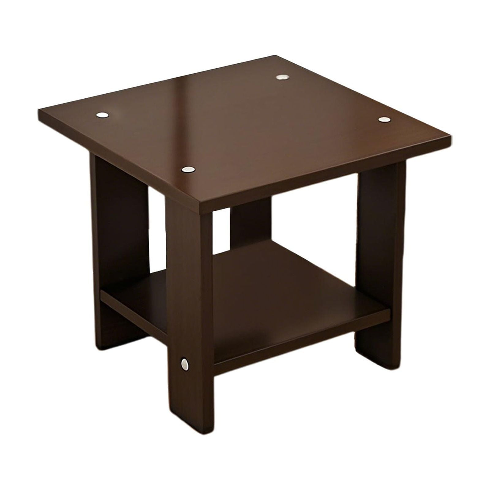 Kdkad Compact Multi-Functional Side Table, Small Accent End Table for Sofa, Bedside, Living Room & Apartment, Portable Tea Table Nightstand Black - Image 3