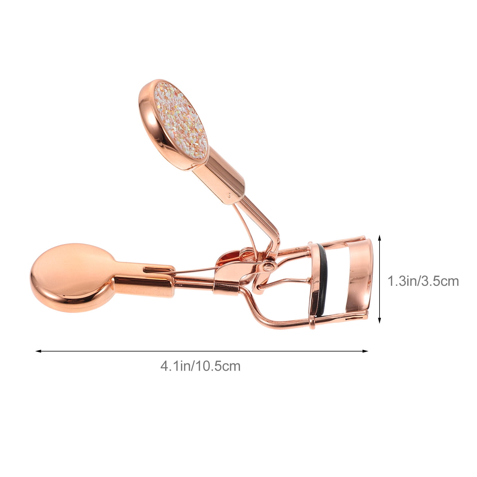 HOOWIFFY Rose Eyelash Curler Stainless Steel Lash Curler for Beautiful Eye Makeup - Image 2