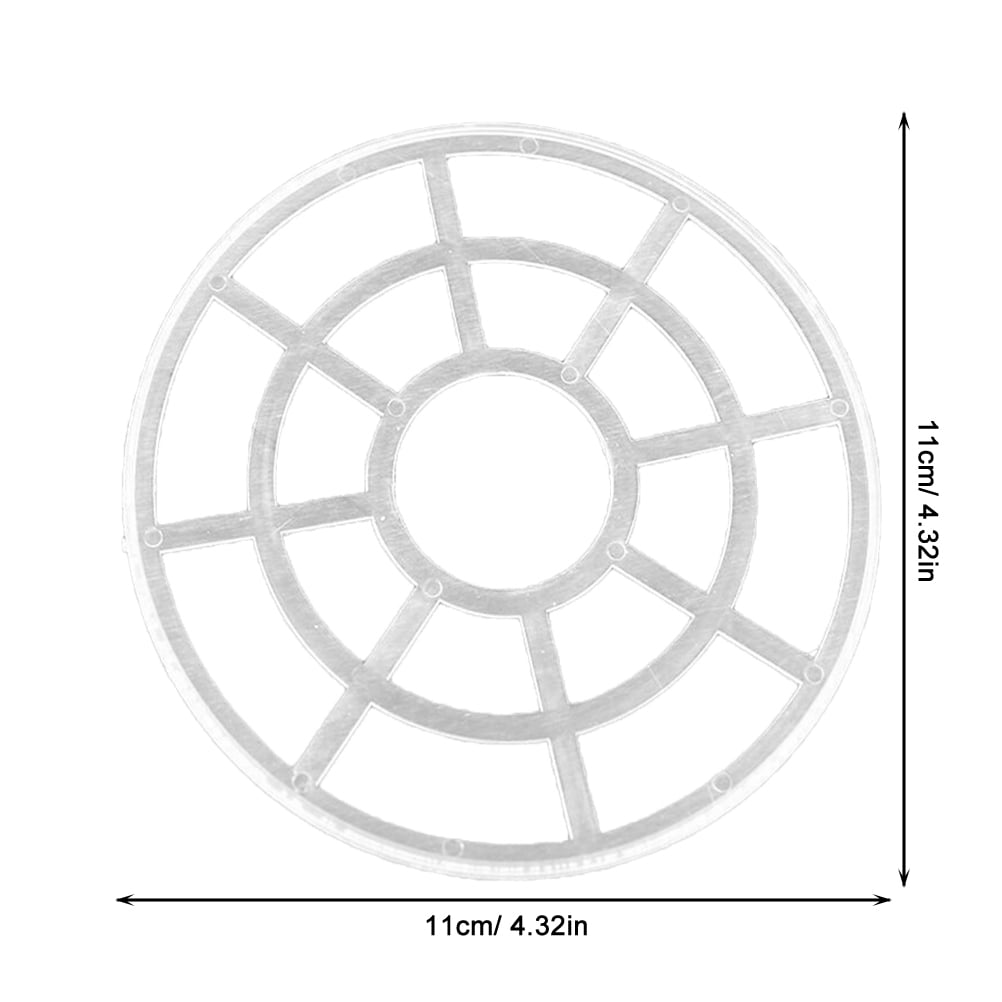 HOOWIFFY White Petticoat Hoop Underskirt for Skirt Support, 12 Sets, Lightweight Pannier for Dress and Costume - Image 2