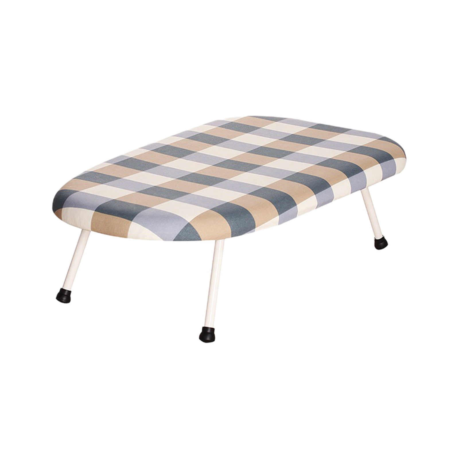 Kdkad Desktop Ironing Board, Small Folding Tabletop Iron Board with Heat-Resistant Cover, Portable for Dorm, Travel & Small Spaces, Mini Ironing Mat B - Image 5