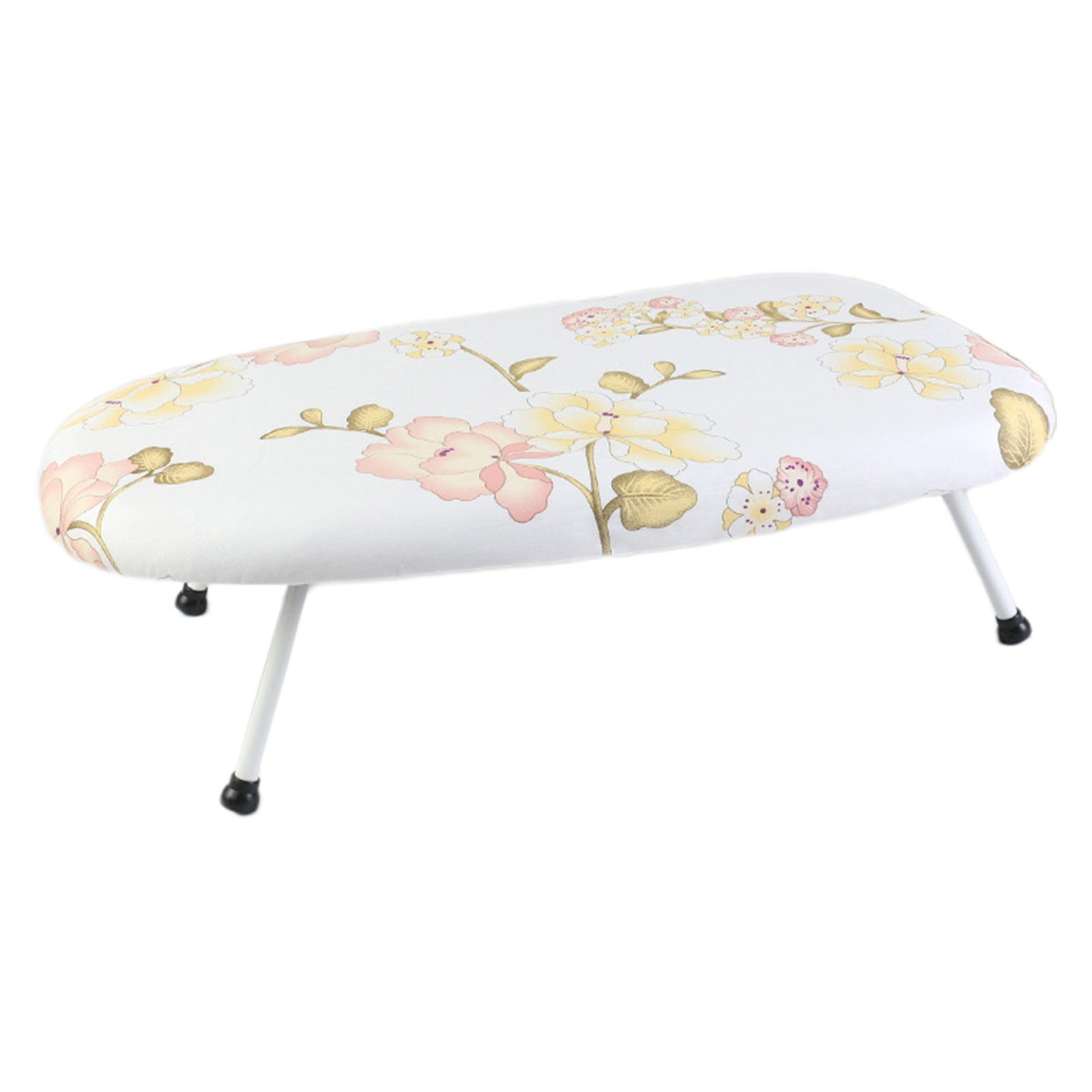 Kdkad Desktop Ironing Board, Small Folding Tabletop Iron Board with Heat-Resistant Cover, Portable for Dorm, Travel & Small Spaces, Mini Ironing Mat E - Image 5