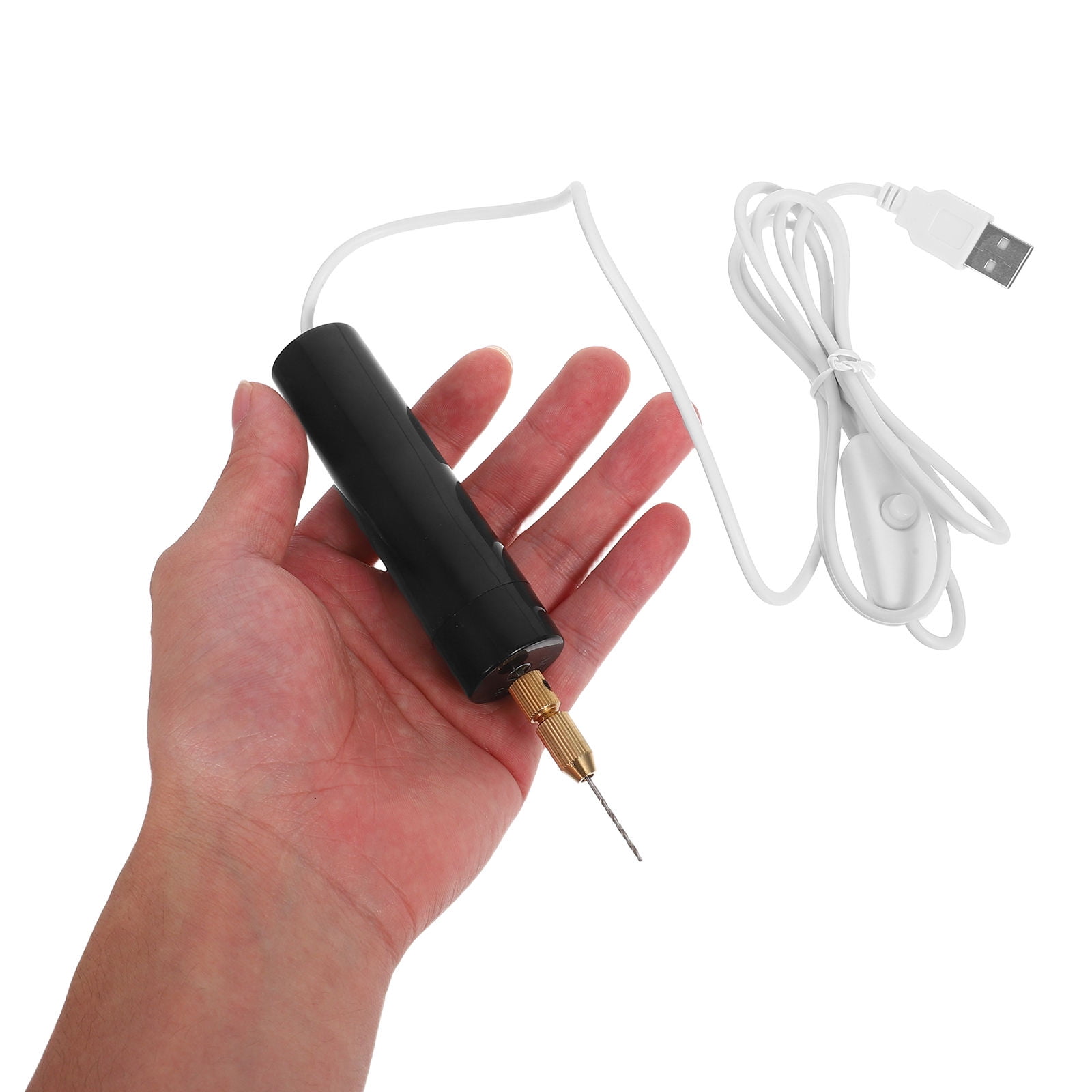 HOOWIFFY Portable USB Handheld Drill with Powerful Motor for Resin Crystal Epoxy and Crafts - Image 5