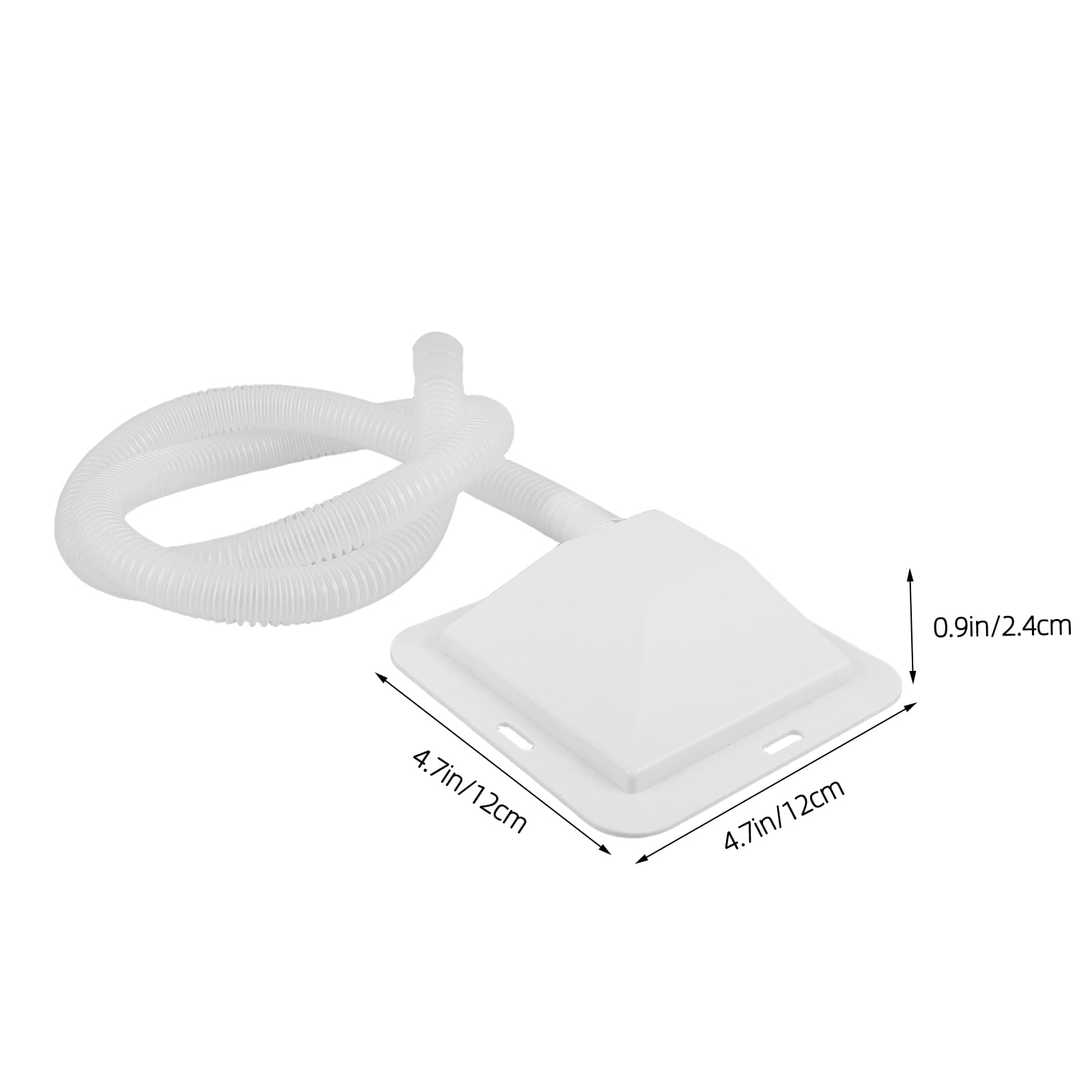 HOOWIFFY Air Conditioner Drip Pan Set with Plastic Drain Tray and Hose, Efficient Water Catcher for AC Units - Image 6