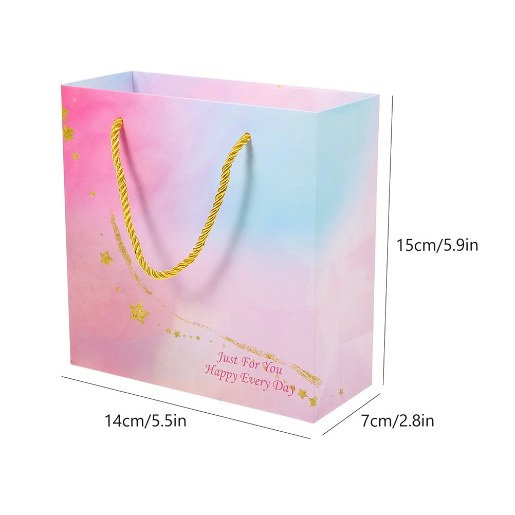 HOOWIFFY Elegant Pink Wedding Goodies Bags for Various Occasions 12Pcs - Image 2