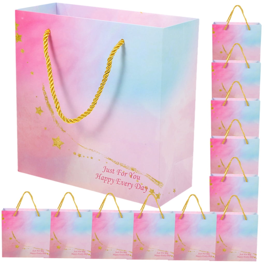 HOOWIFFY Elegant Pink Wedding Goodies Bags for Various Occasions 12Pcs - Image 4