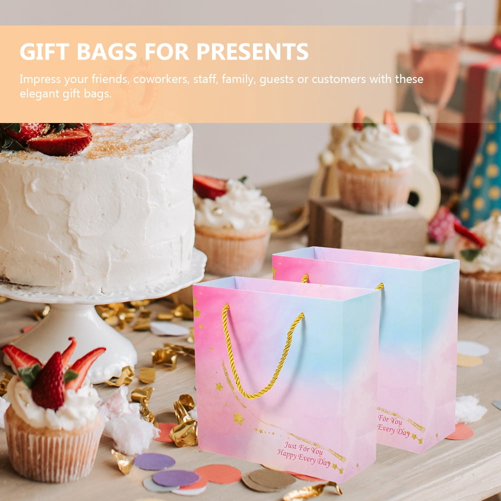 HOOWIFFY Elegant Pink Wedding Goodies Bags for Various Occasions 12Pcs - Image 5