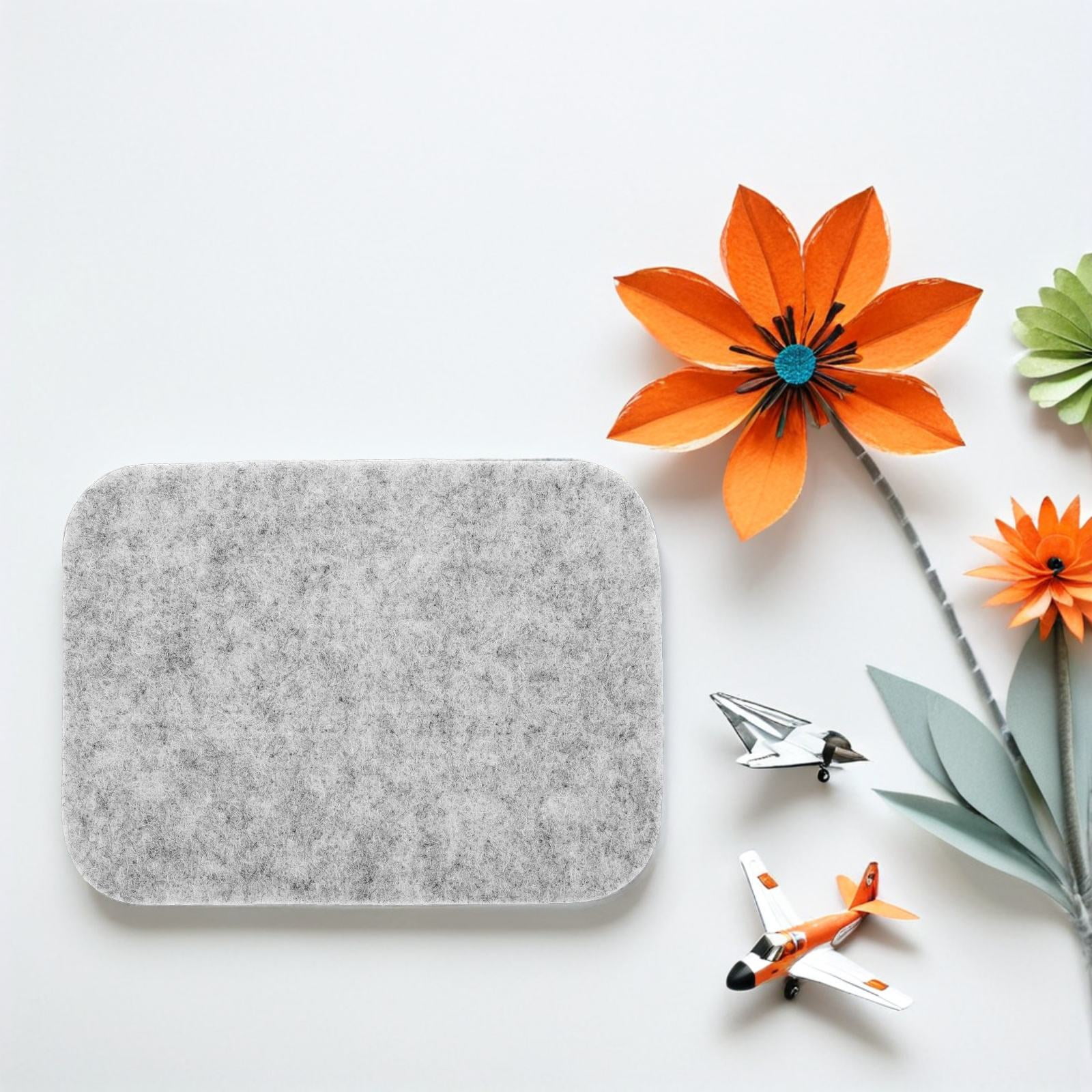 HOOWIFFY High Density Grey Needle Felting Cushion with Wool Material for Home and Studio - Image 4