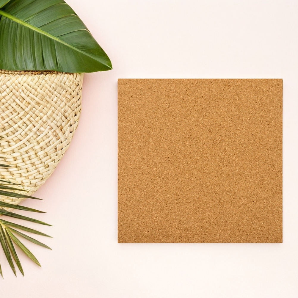 HOOWIFFY 5Pcs Sound Insulation Cork Board Tiles with Self Adhesive Backing for Wall Decor - Image 7