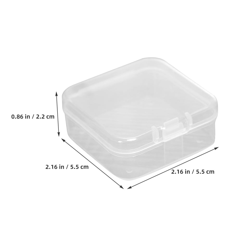 HOOWIFFY 55Pcs Small Storage Box Plastic Containers with Lids - Image 7