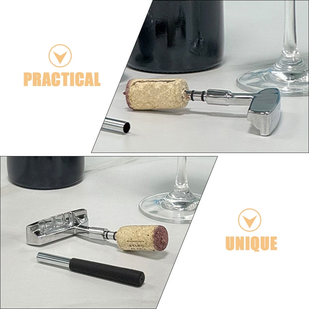 HOOWIFFY Multifunctional Bar Bottle Opener Crafted from Zinc Alloy for Wine and Soda Bottles - Image 3