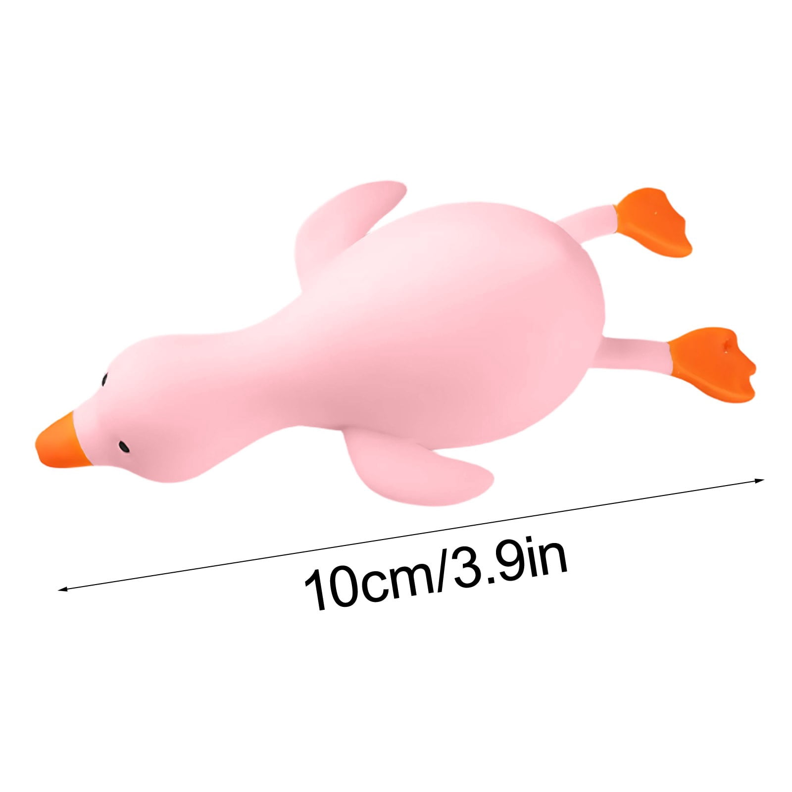 Darzheoy Squeeze Glitter Ducks Fidget Toys Pack Stress Relief Sensory Toys for Kids Adults Anxiety Relief Squeeze Toys (Random, 1pc) O - Image 2