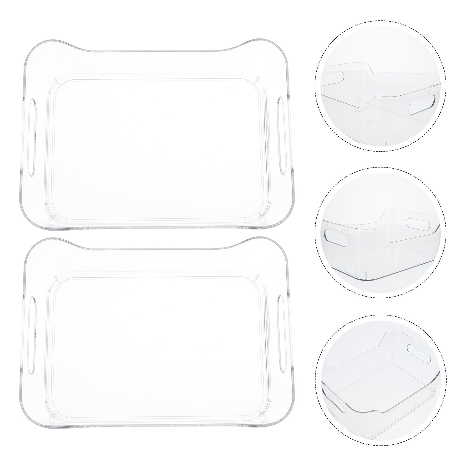 HOOWIFFY Clear Pet Fridge Organizers, Odorless and , Perfect for Vegetables and More, 2Pcs - Image 6