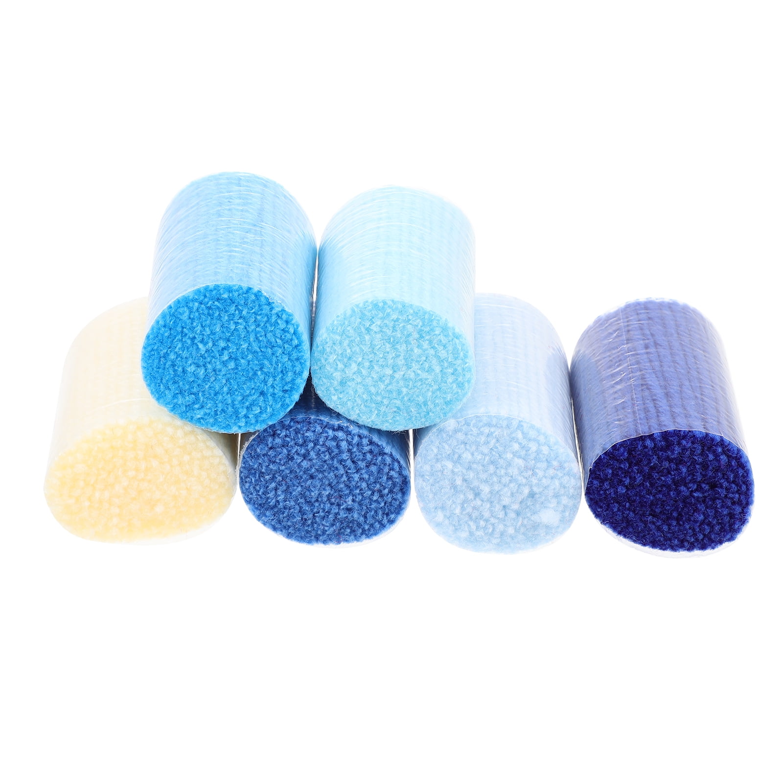 6Pcs Latch Hook Yarn DIY Rug Yarn Decorative Latch Hook Yarn Carpet Embroidery Supply 6X4X4CM As Shown - Image 1