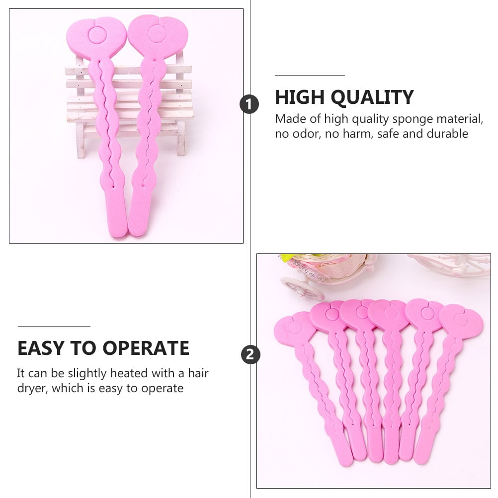 HOOWIFFY Sponge Rollers for Hair DIY Styling Wavy Hair for Women Home Use 24pcs - Image 4