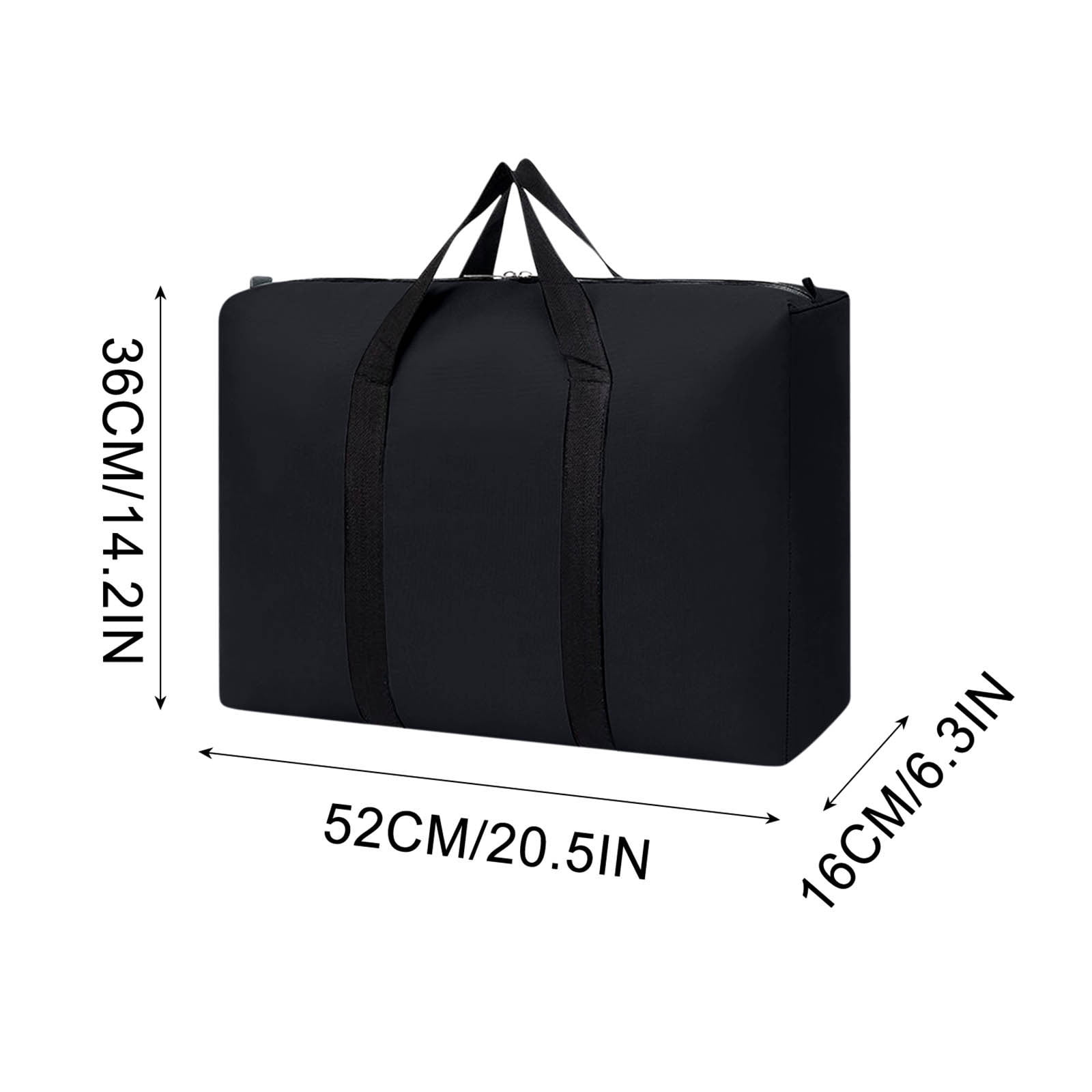 Up to 50% off ! Lksixu Christmas Tree Storage Bag, Fits up to 5'-6' Slim Small Artificial Trees. Tall Disassembled Holiday Tree, Heavy Duty Storage Container. Black - Image 2