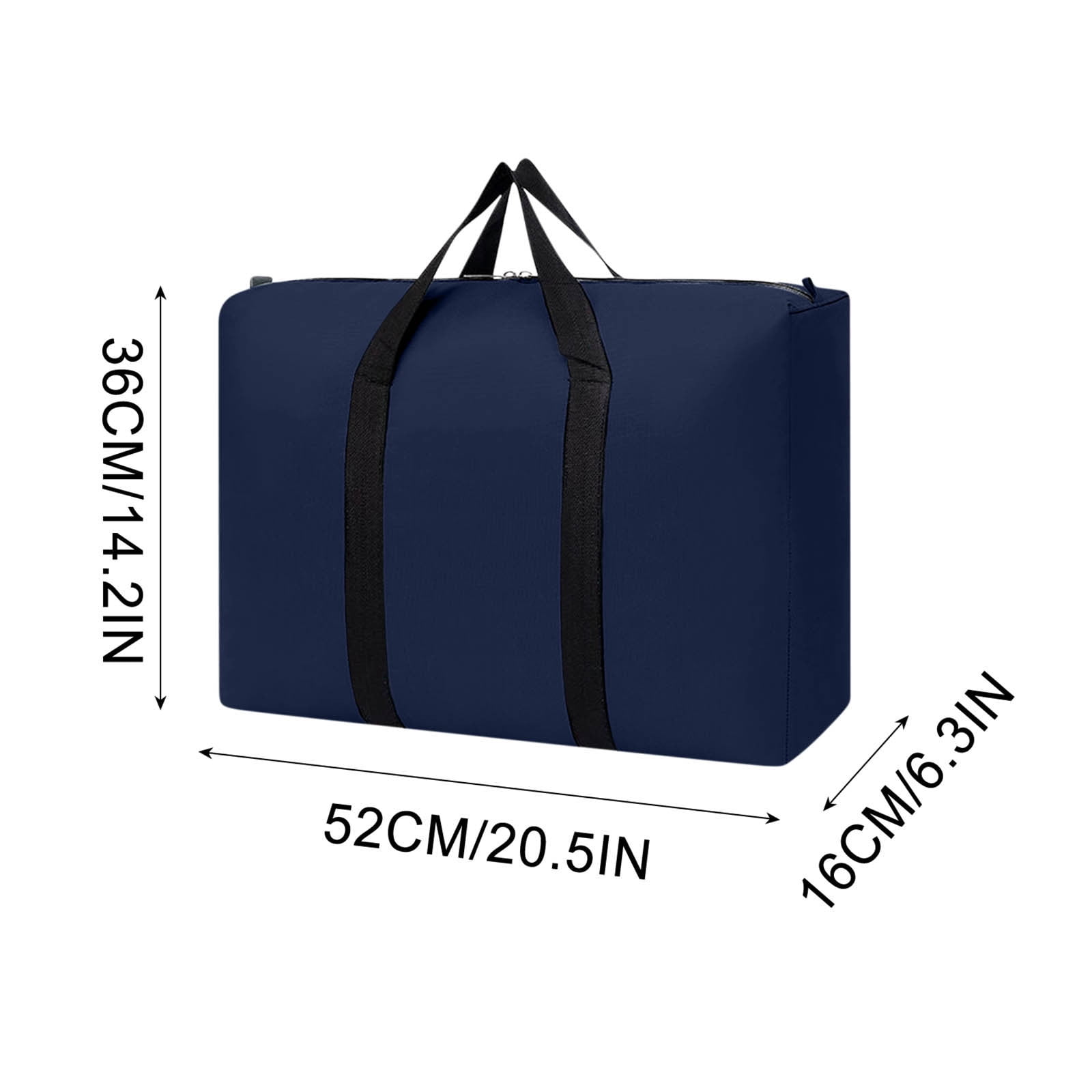 Up to 50% off ! Lksixu Christmas Tree Storage Bag, Fits up to 5'-6' Slim Small Artificial Trees. Tall Disassembled Holiday Tree, Heavy Duty Storage Container. Dark blue - Image 2