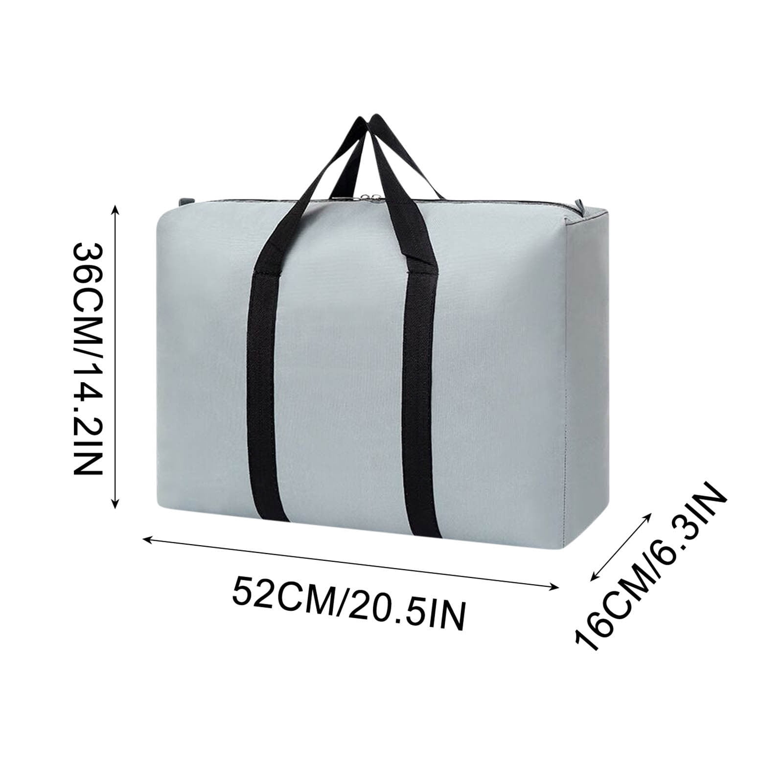 Up to 50% off ! Lksixu Christmas Tree Storage Bag, Fits up to 5'-6' Slim Small Artificial Trees. Tall Disassembled Holiday Tree, Heavy Duty Storage Container. Gray - Image 2