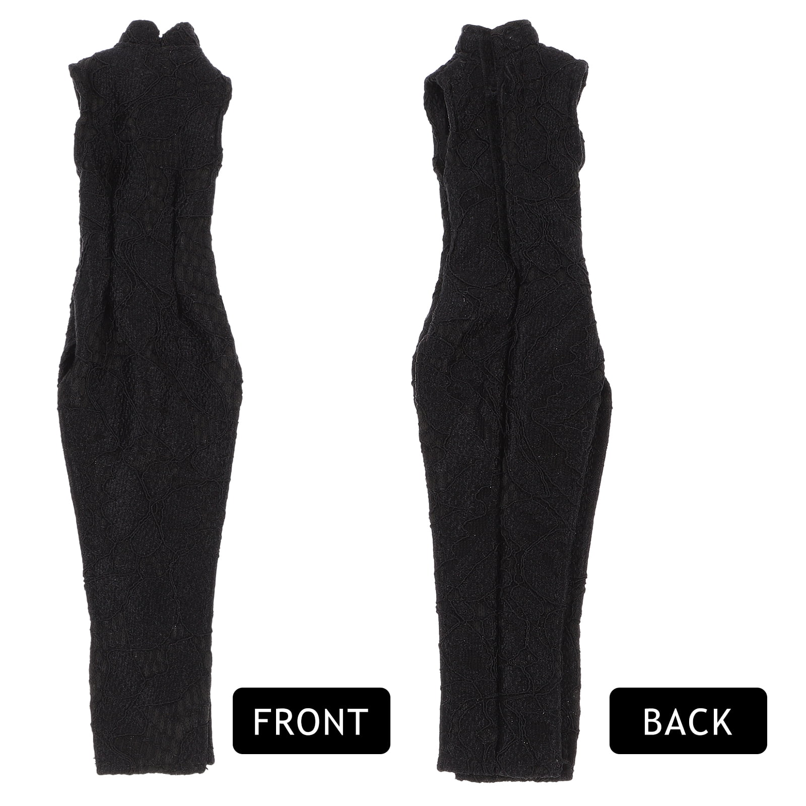 HOOWIFFY Replaceable Doll Costume Chinese Style Dress Black Cloth 1Pack - Image 1