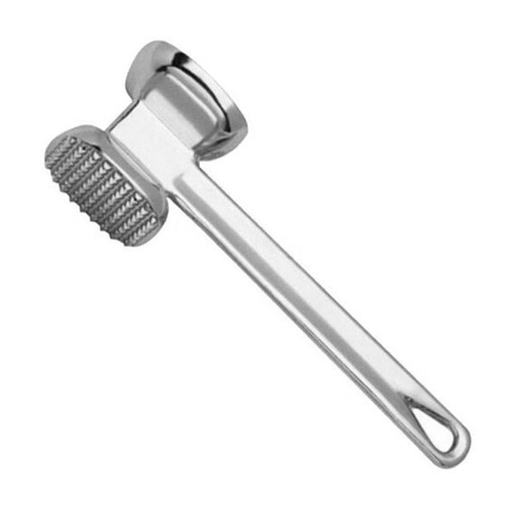 Lksixu Meat Pounder Flattener, Easy-Grip Meat Tenderizer, Stainless Steel Meat Mallet for Cooking, Meat Hammer, Chicken Tenderizer, Meat Smasher Utensil, Kitchen Mallet, Meat Masher Tool - Image 1