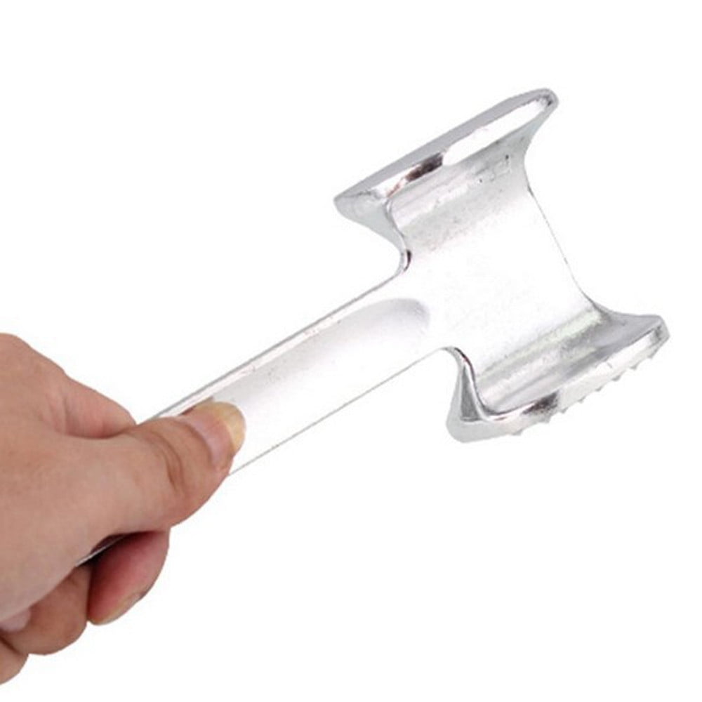 Lksixu Meat Pounder Flattener, Easy-Grip Meat Tenderizer, Stainless Steel Meat Mallet for Cooking, Meat Hammer, Chicken Tenderizer, Meat Smasher Utensil, Kitchen Mallet, Meat Masher Tool - Image 4