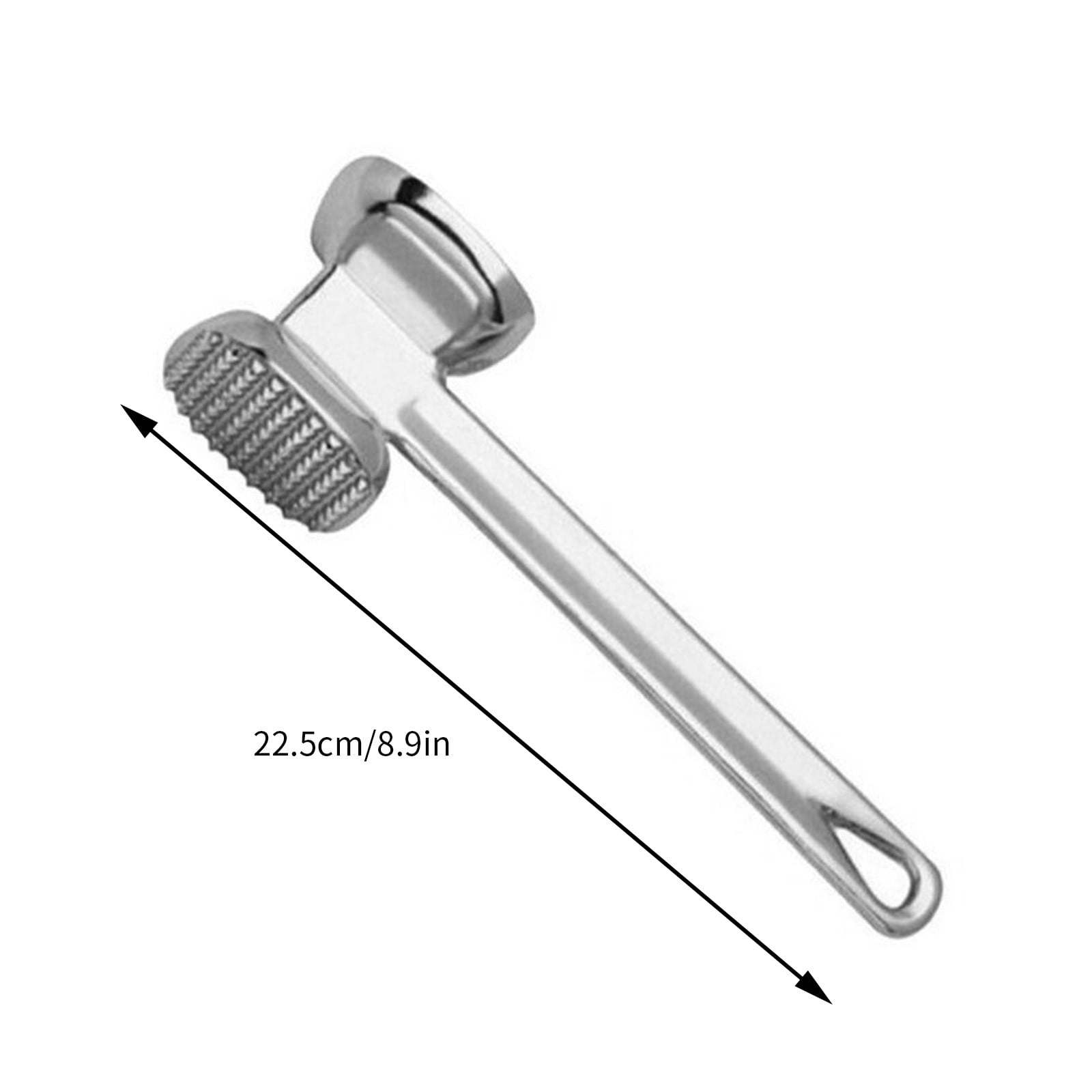 Lksixu Meat Pounder Flattener, Easy-Grip Meat Tenderizer, Stainless Steel Meat Mallet for Cooking, Meat Hammer, Chicken Tenderizer, Meat Smasher Utensil, Kitchen Mallet, Meat Masher Tool - Image 5